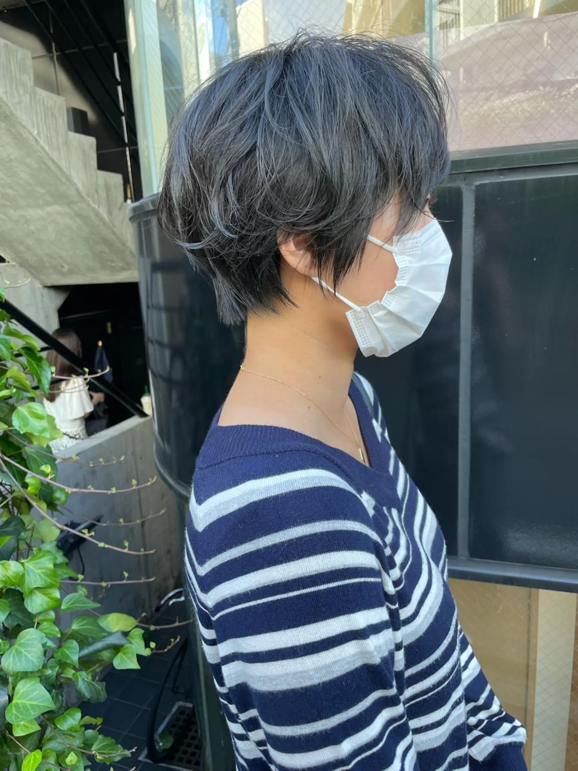ショート ショートヘア カット シンプル+αな デザインを 松崎陸のヘアスタイル
