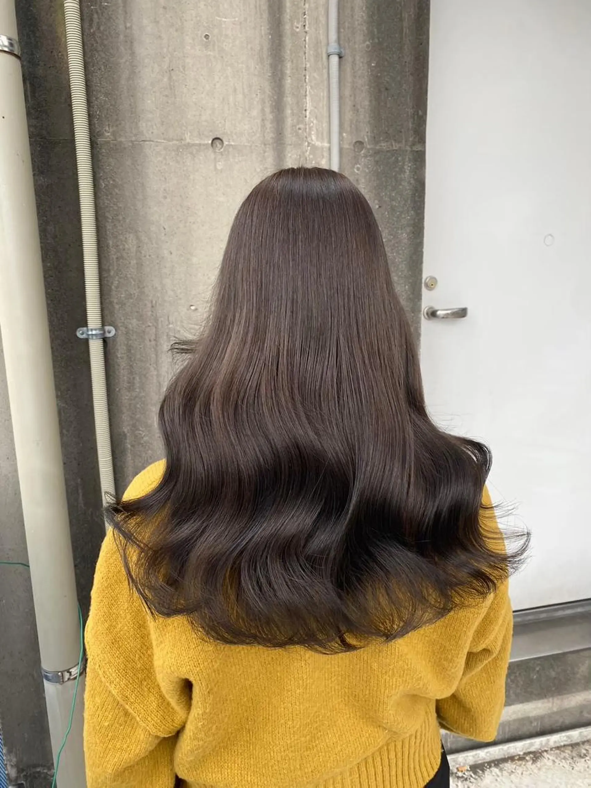 ロング カラー ヘアアレンジ サロウィン渋谷宇田川店所属・ハッシュカット/韓国 レイヤー/Arataのヘアスタイル