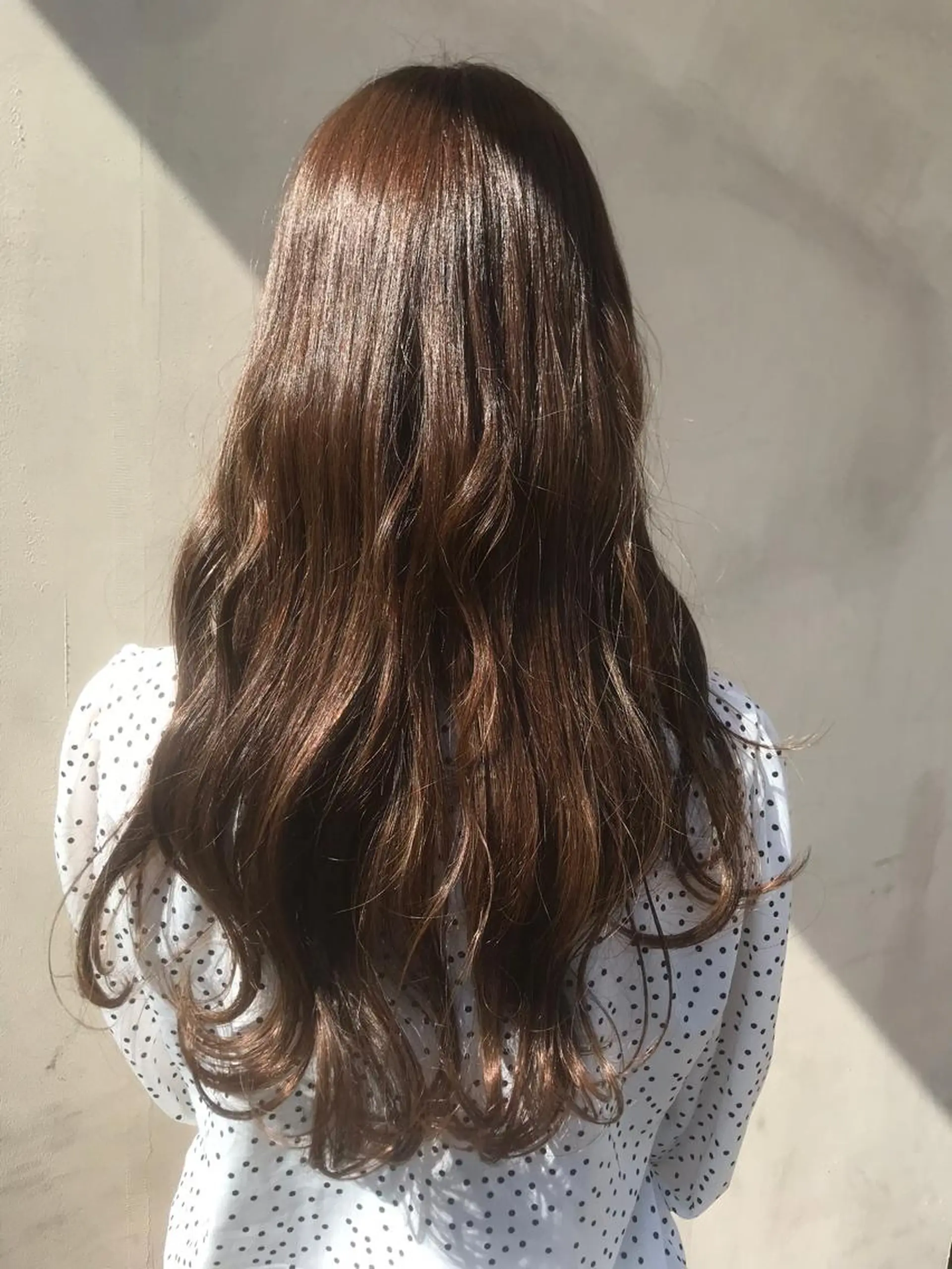 ロング カラー eclat suzumiのヘアスタイル