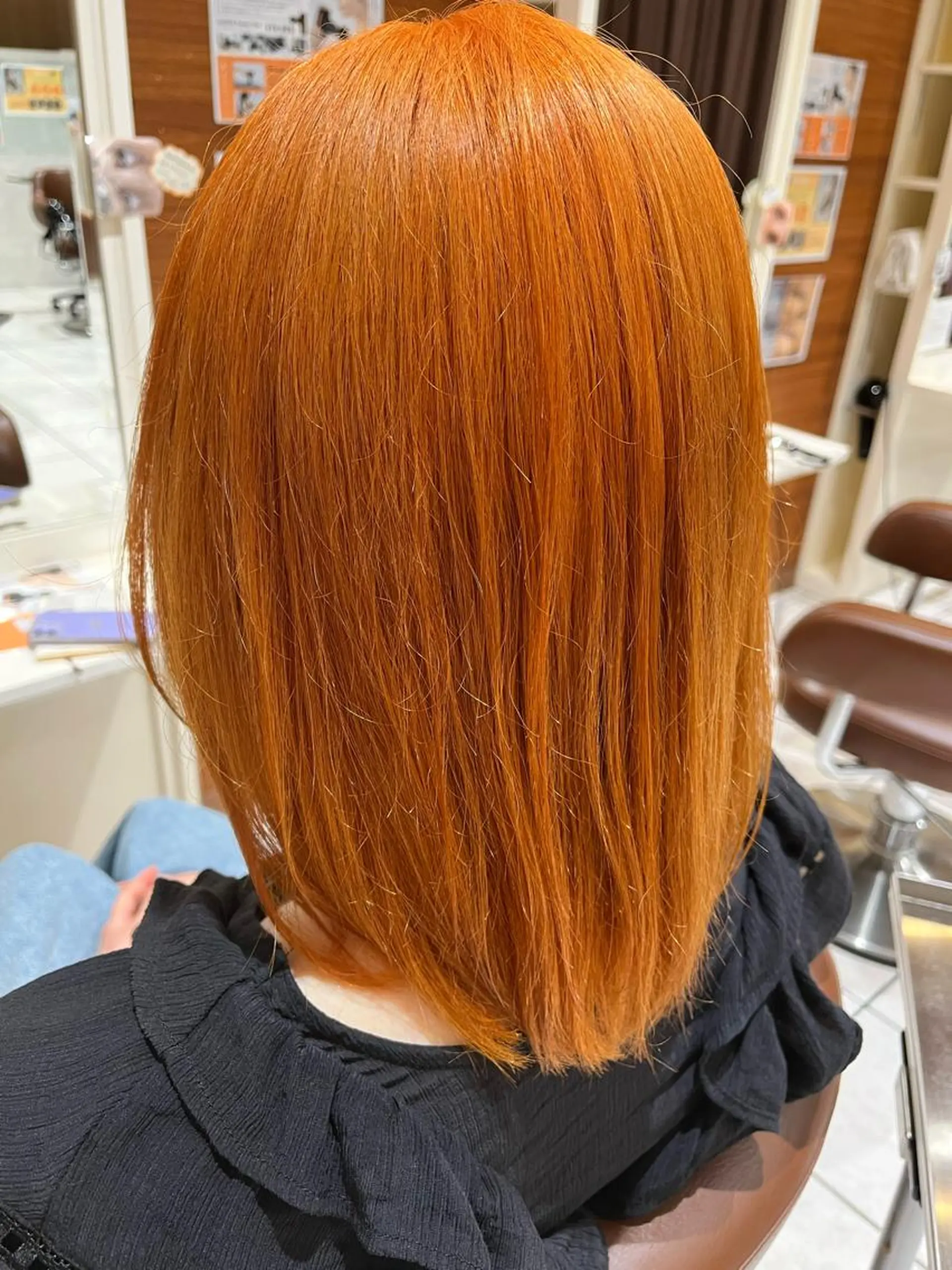 ミディアム カラー noll【今池駅前】 池田碧花のヘアスタイル