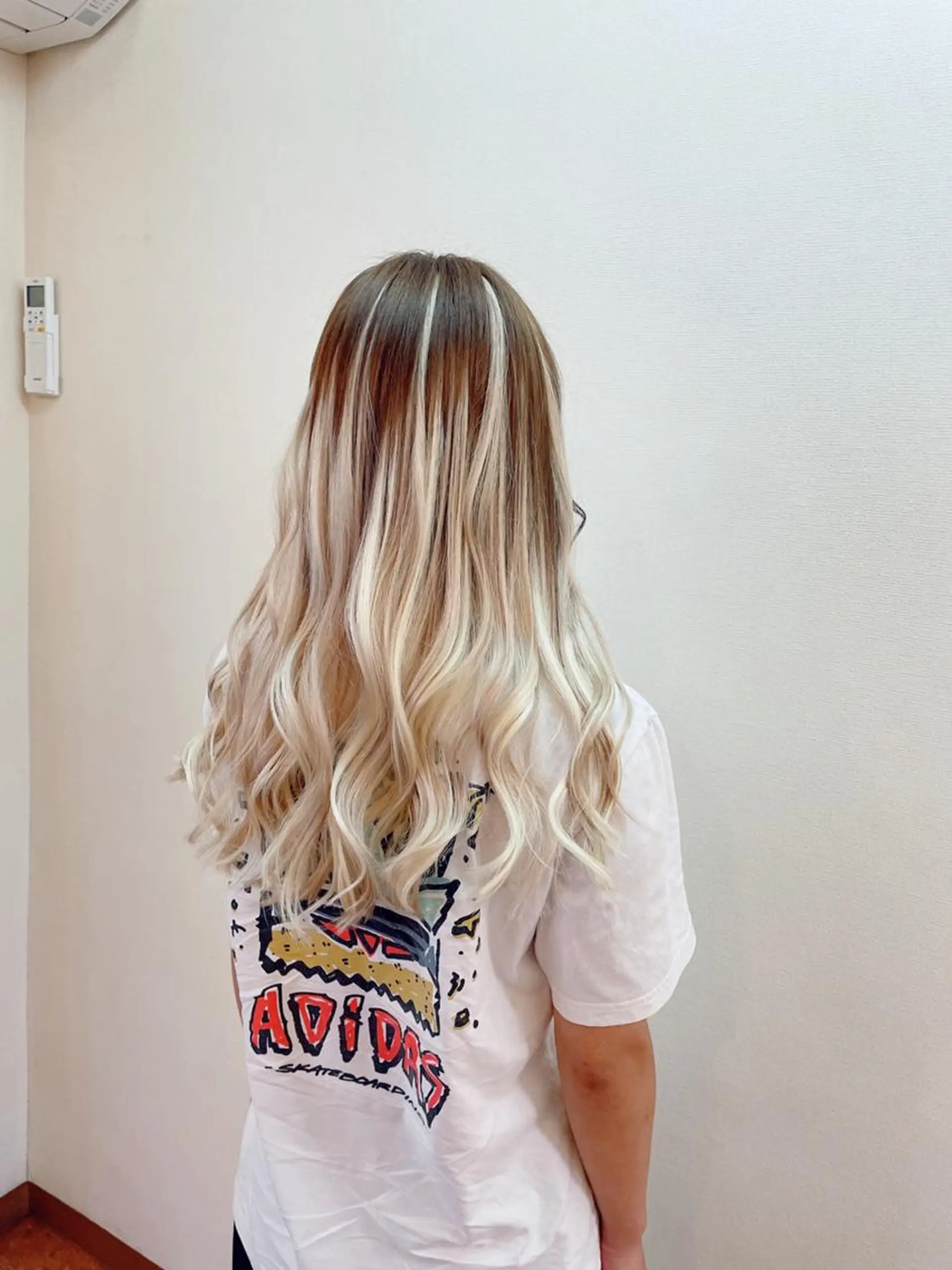 ロング カラー インヘアー/美容院 /下伊福店/成田陸のヘアスタイル