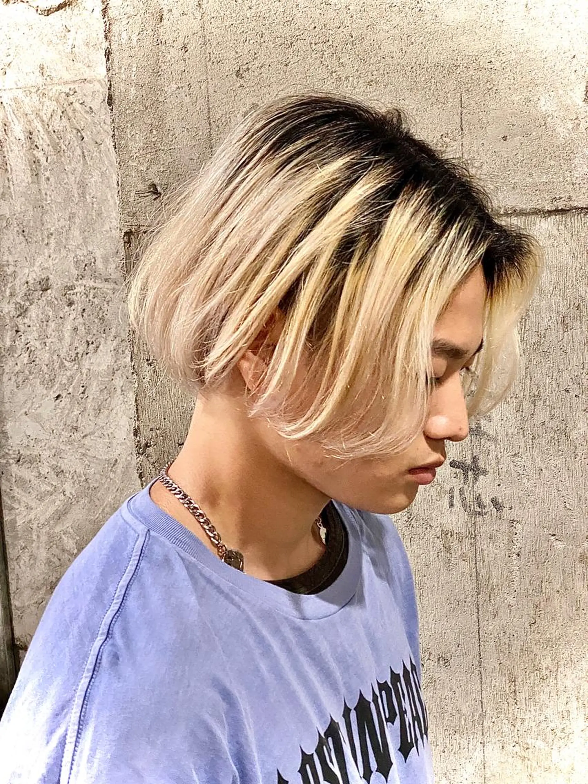 ショート ツートーンカラー ［似合わせヘア］ ✂︎OGURO✂︎のヘアスタイル