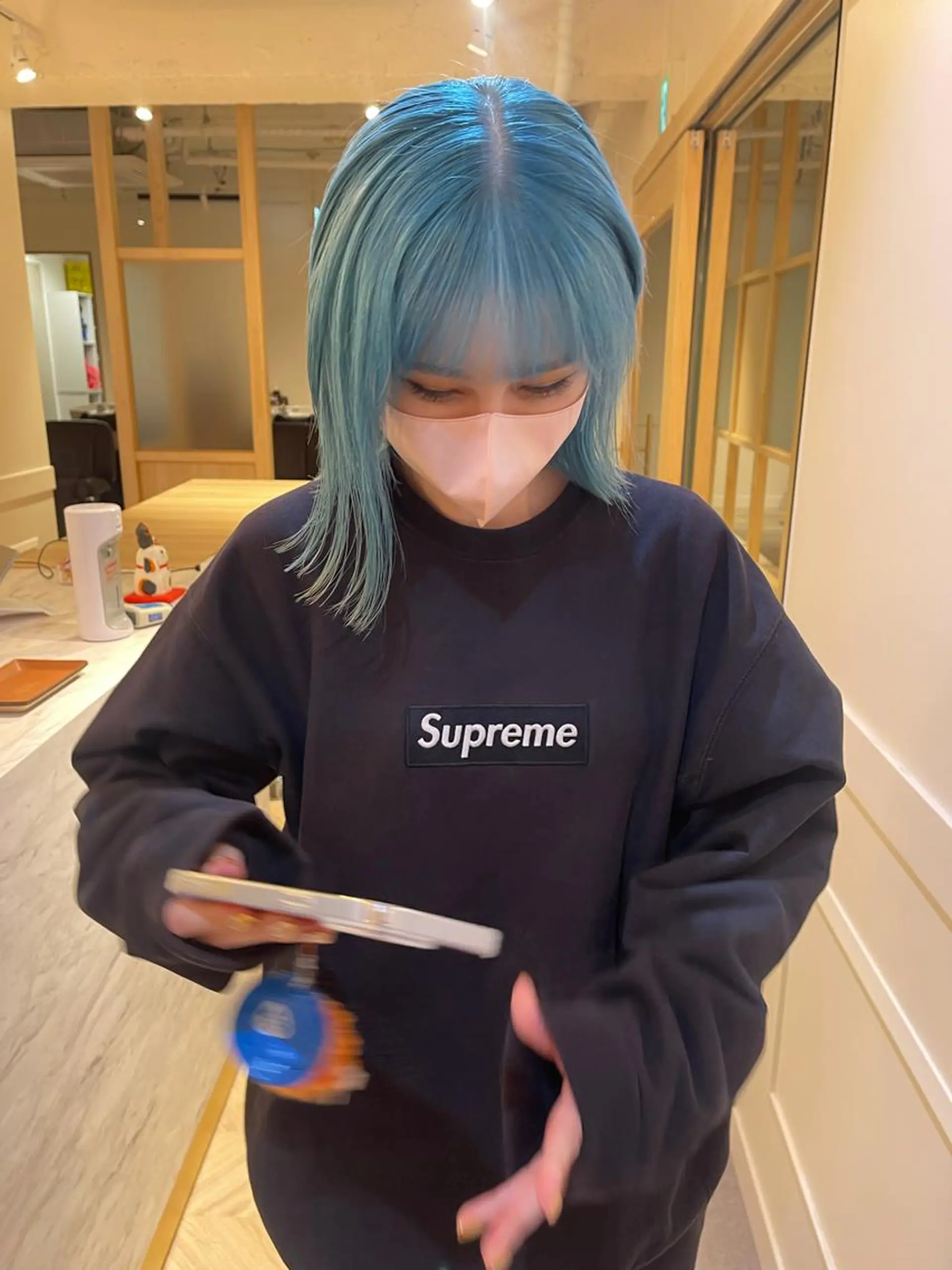 ミディアム カット ヘアカラー トリートメント PALAN K-Beauty SHINJUKU所属・“ミニモ最高評価獲得 “代表"Kohei"のヘアスタイル