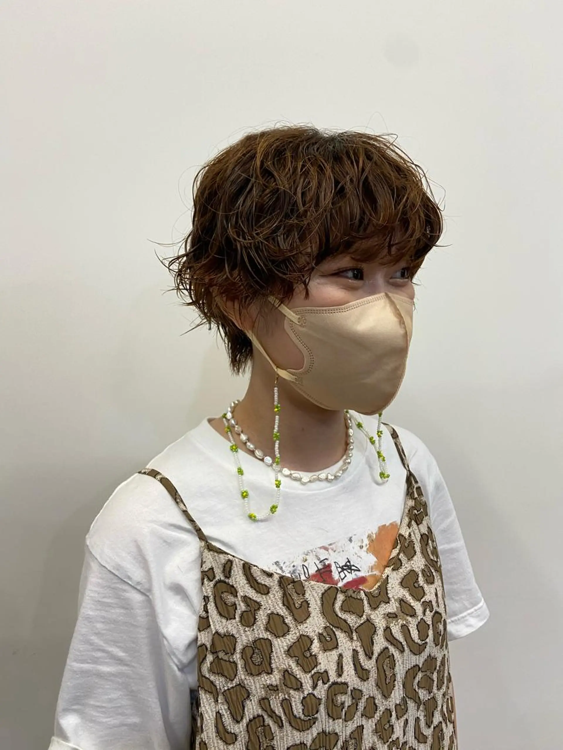 ショート カラー ヘアアレンジ パーマ特化美容師 mikuのヘアスタイル