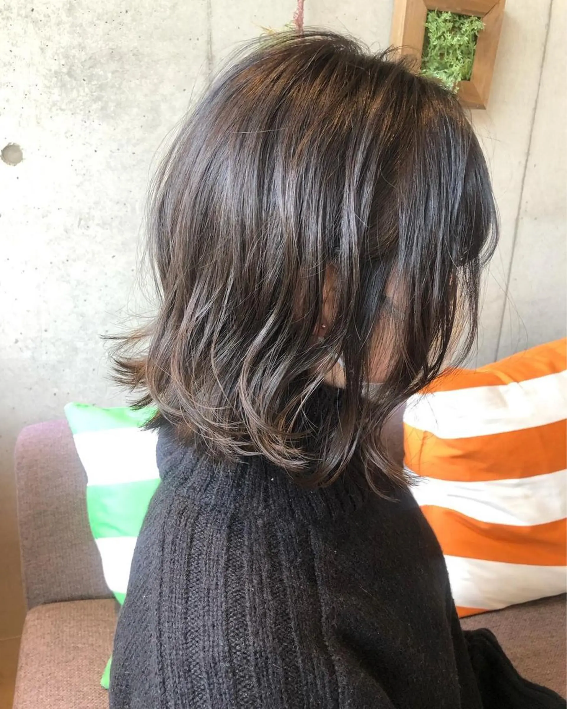 ミディアム カラー ¥0カットモデル募集 ✨川上歩夢💫のヘアスタイル
