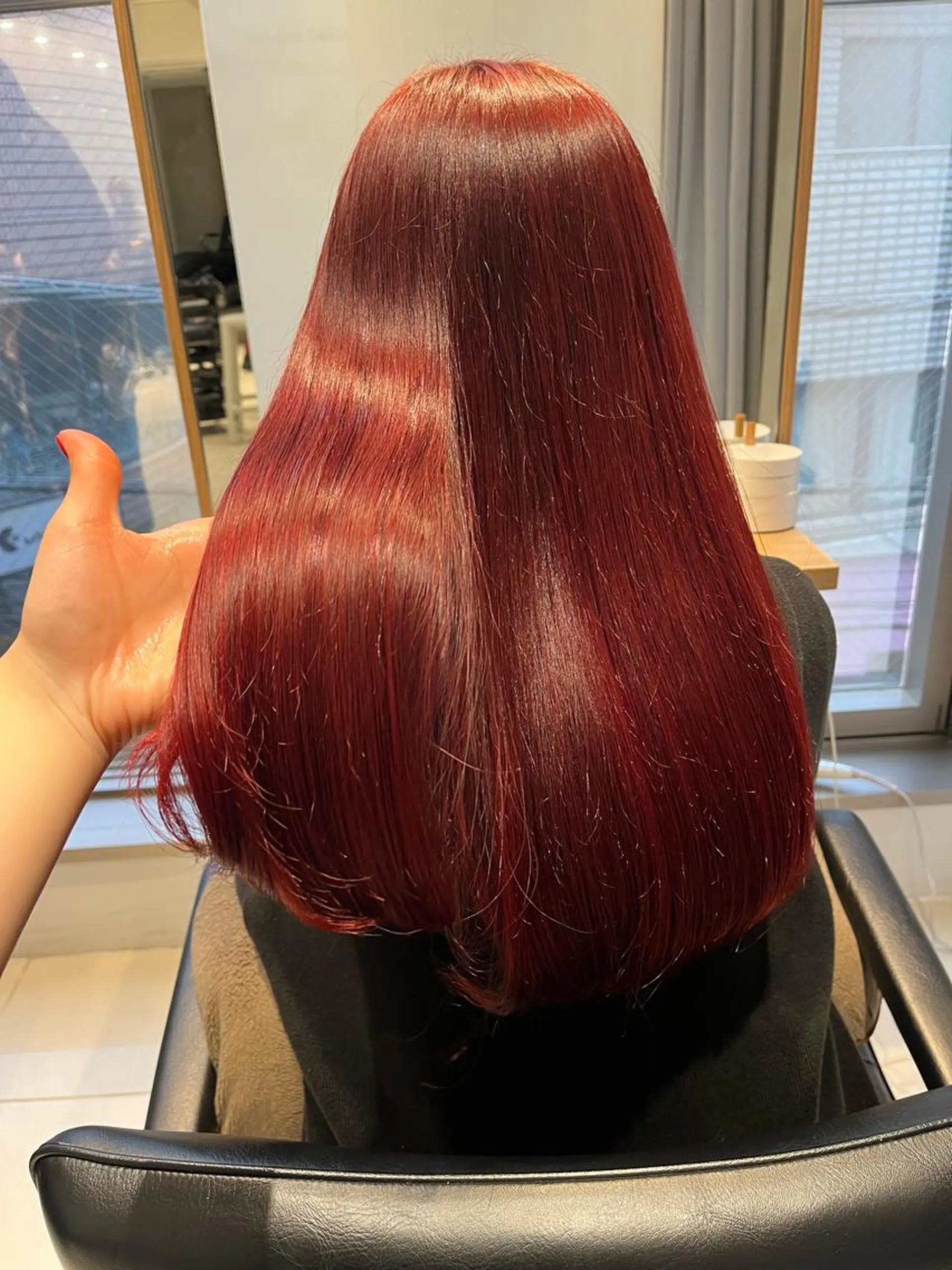 ロング カラー ヘアアレンジ 成人式 ベージュカラー ブリーチ ブラウンカラー ケアブリーチ ヘアカラー トリートメント ヘアセット 《暖色カラー特化》 ◎RUKI.のヘアスタイル