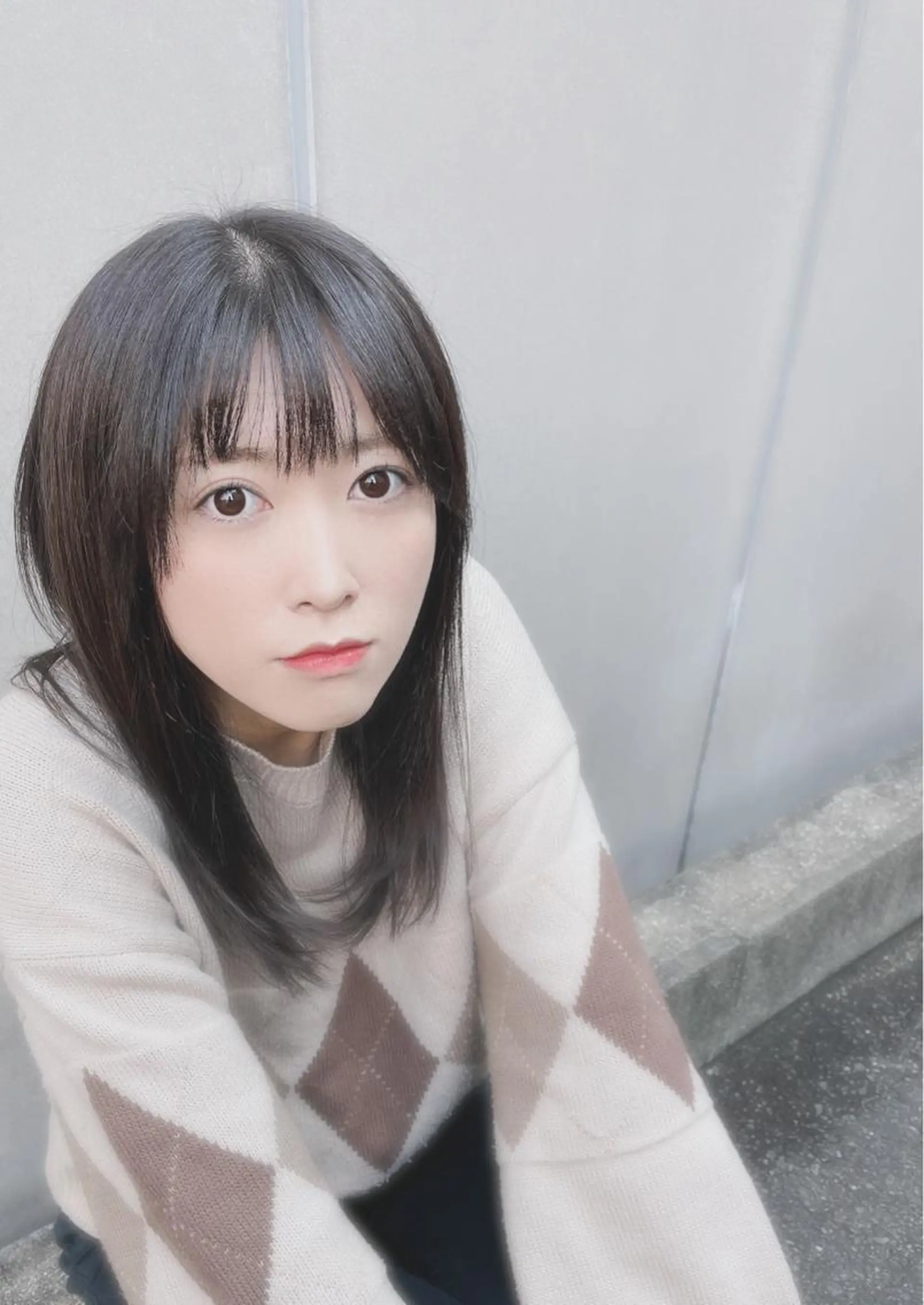 セミロング カラー 透明感カラー ヘアカラー トリートメント TOWA 野村　コウダイのヘアスタイル