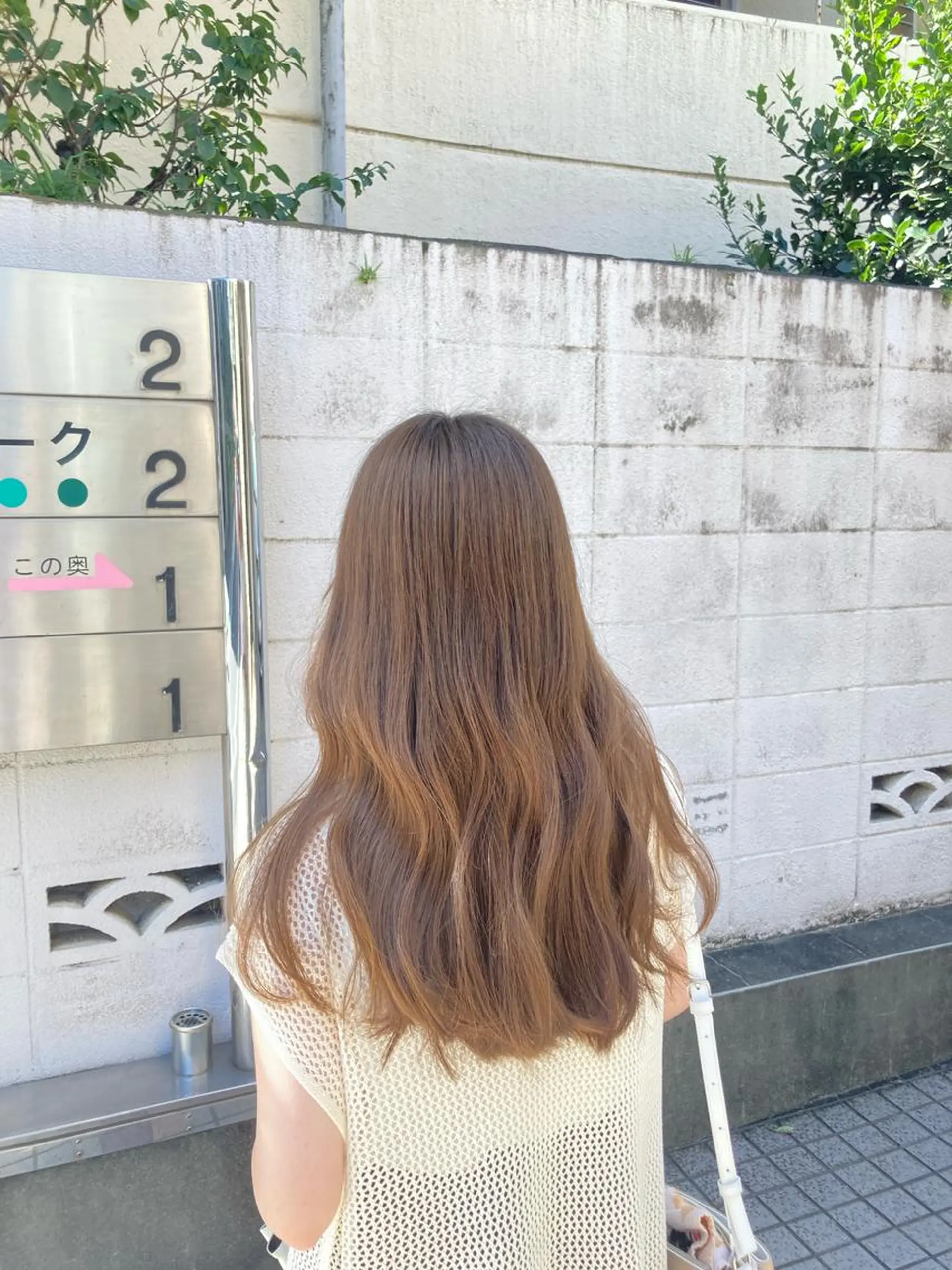 ロング トリートメント ヘッドスパ ヘアセット ❤️赤み消し 上品カラー❤️のヘアスタイル