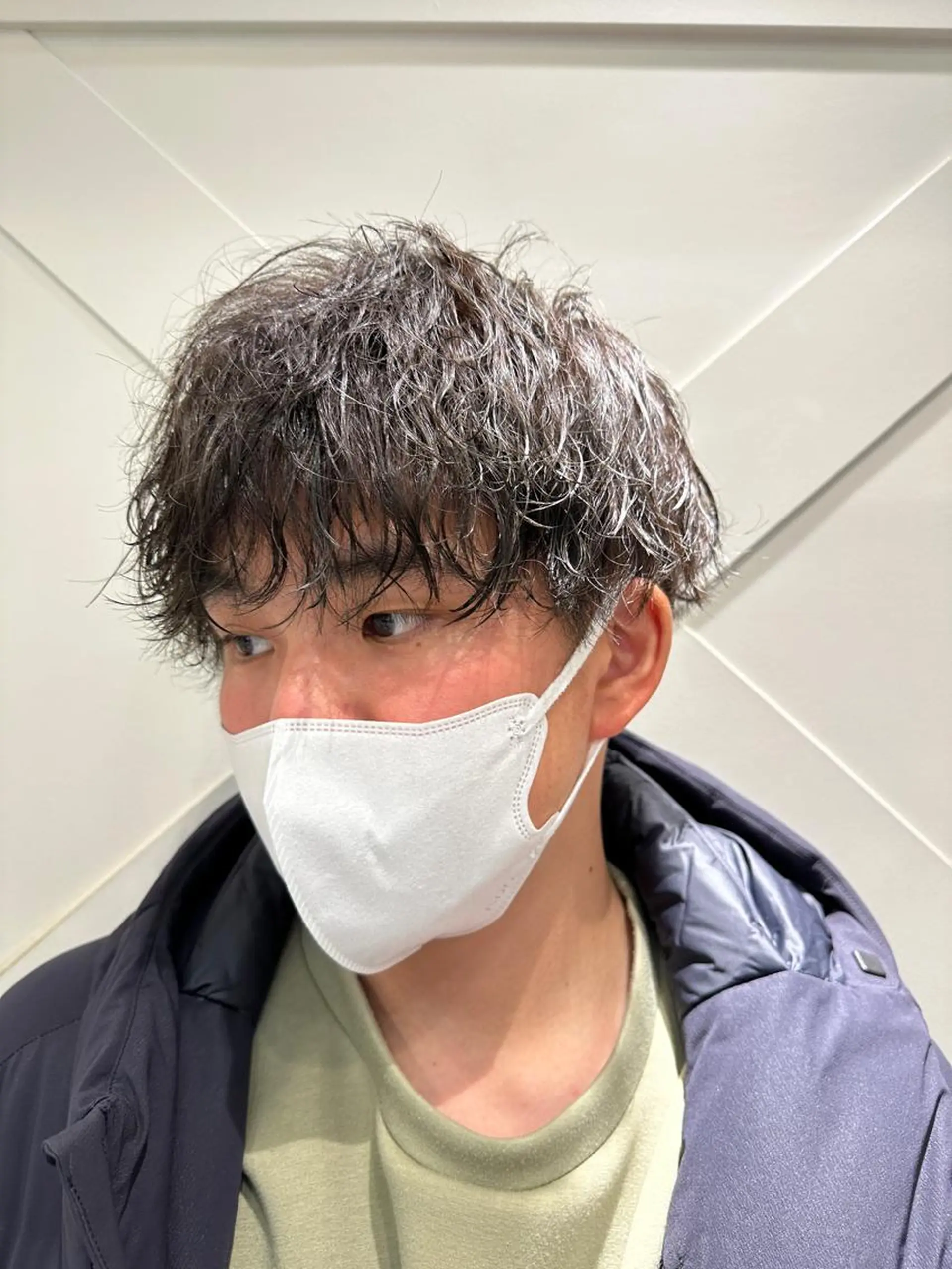 カラー メンズ パーマ 🎖️似合わせメンズ パーマ🎖️カネキのヘアスタイル