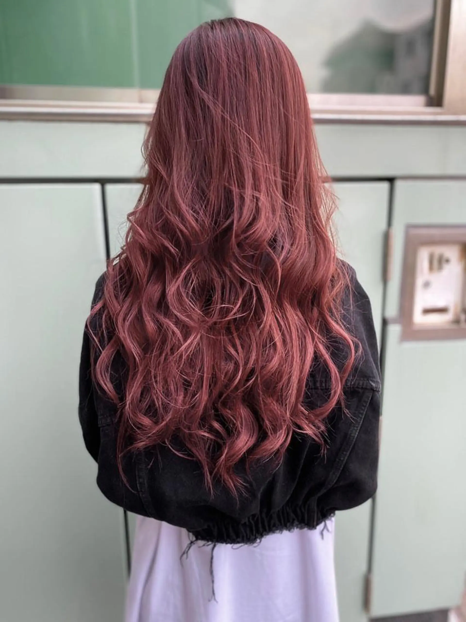 ロング カラー 🫧髪質改善 講師🫧🍎幹細胞のヘアスタイル