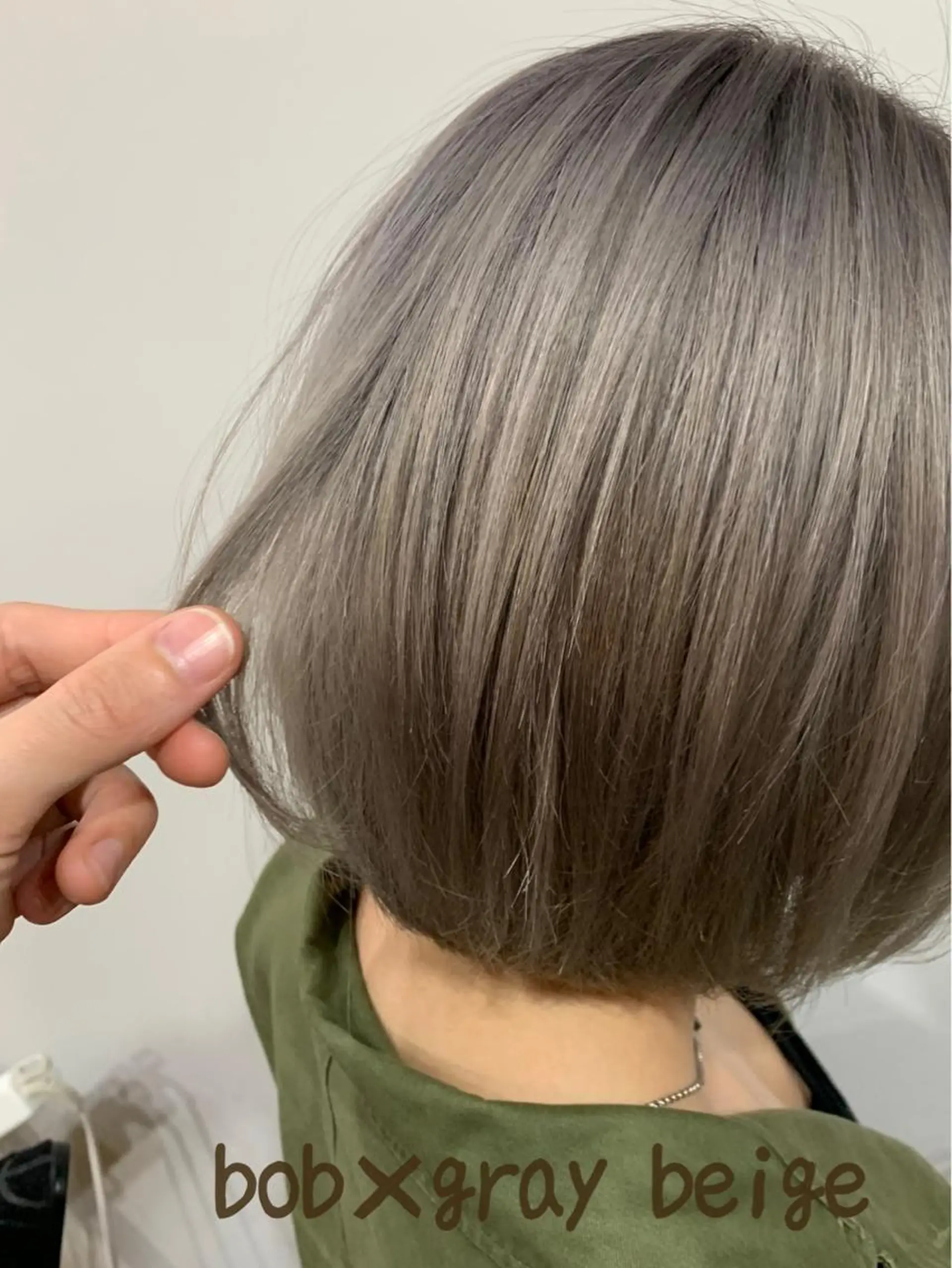 ショート カラー ヘアカラー トリートメント アブアイ所属・艶髪・酸性ストレート フリツのヘアスタイル