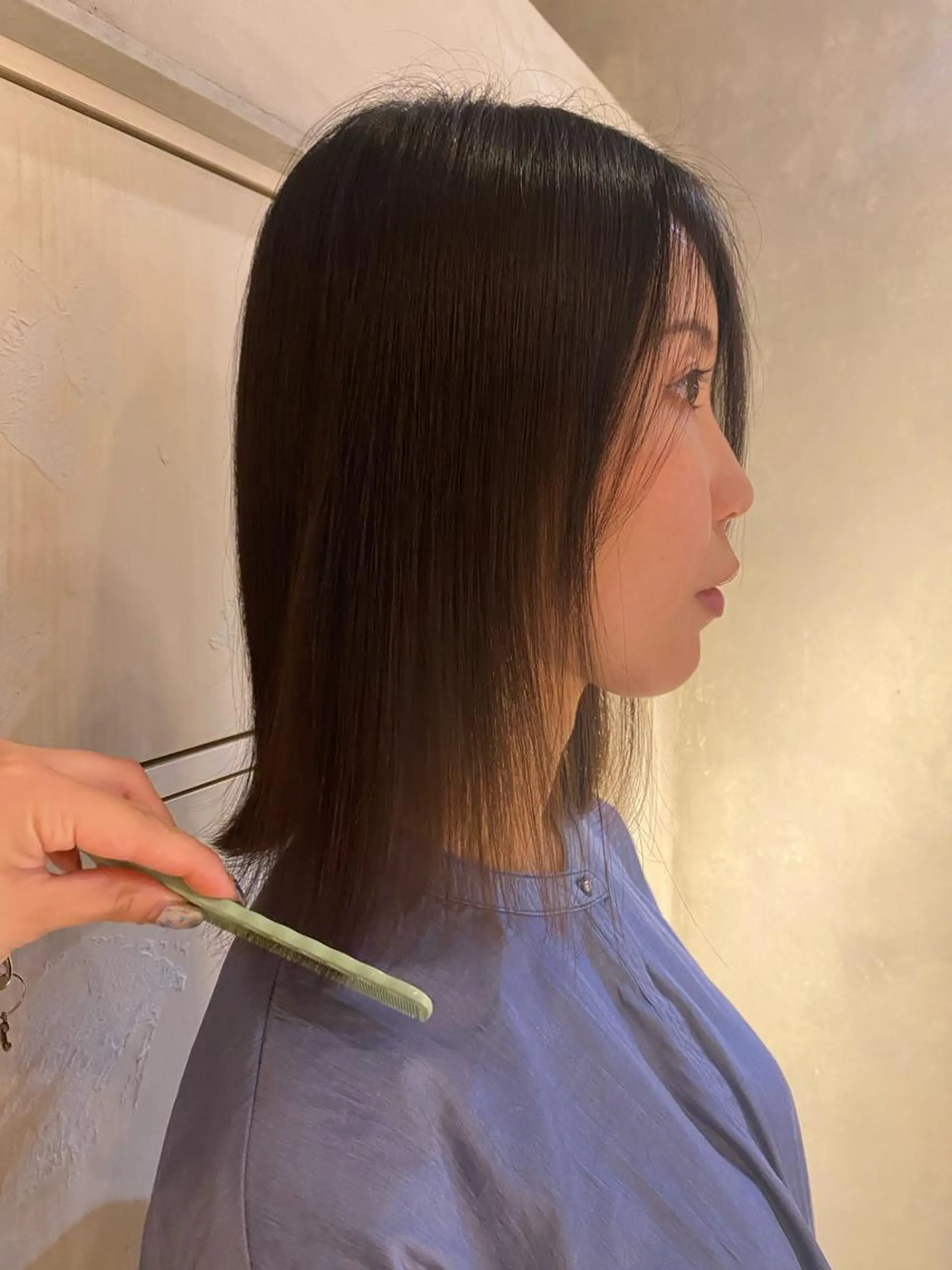 縮毛矯正 ショート／ボブ 透明感カラー☆akoのヘアスタイル