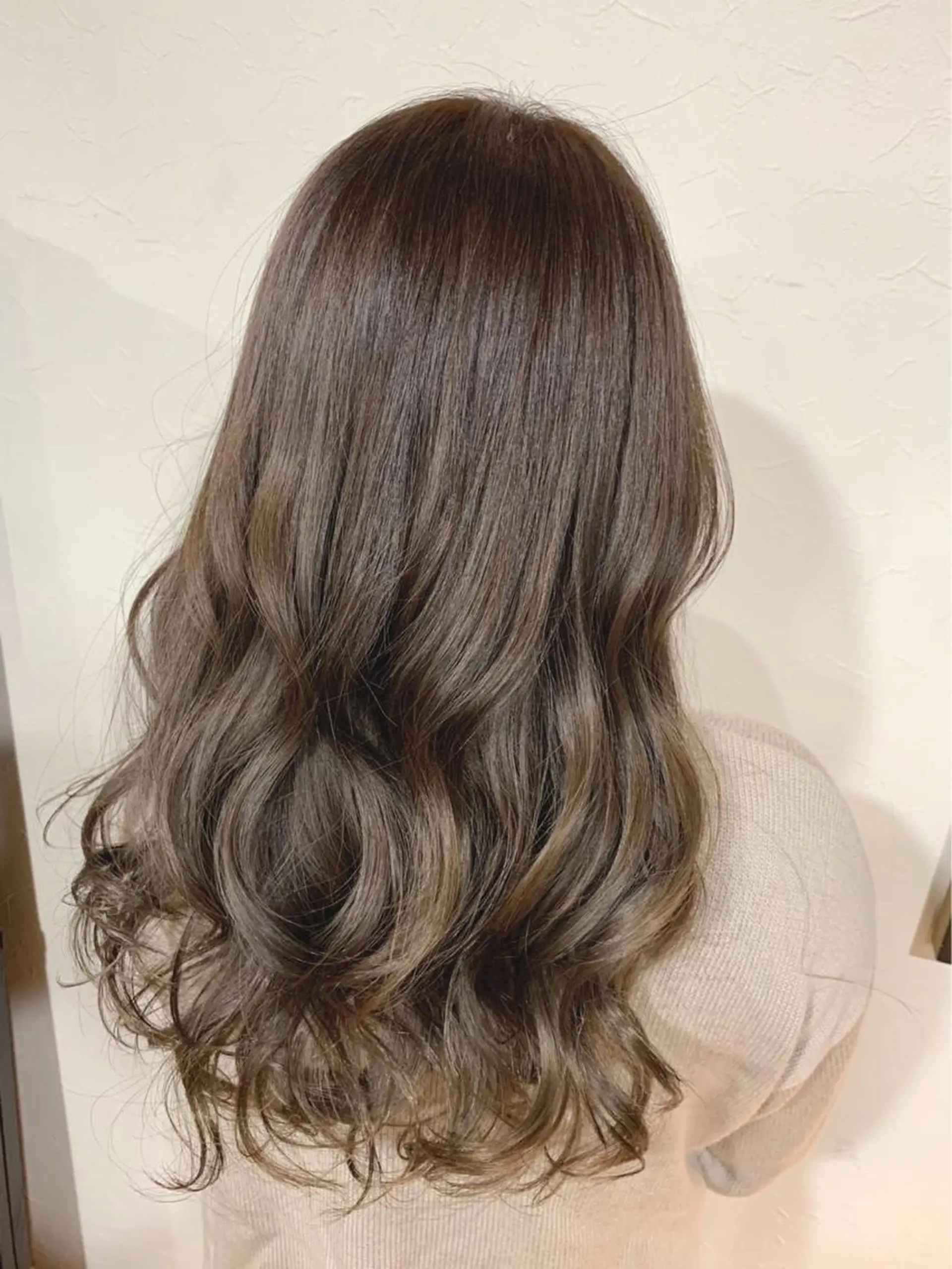 ロング カット ヘアカラー トリートメント ambleluxe 🌈透明感カラー中野のヘアスタイル