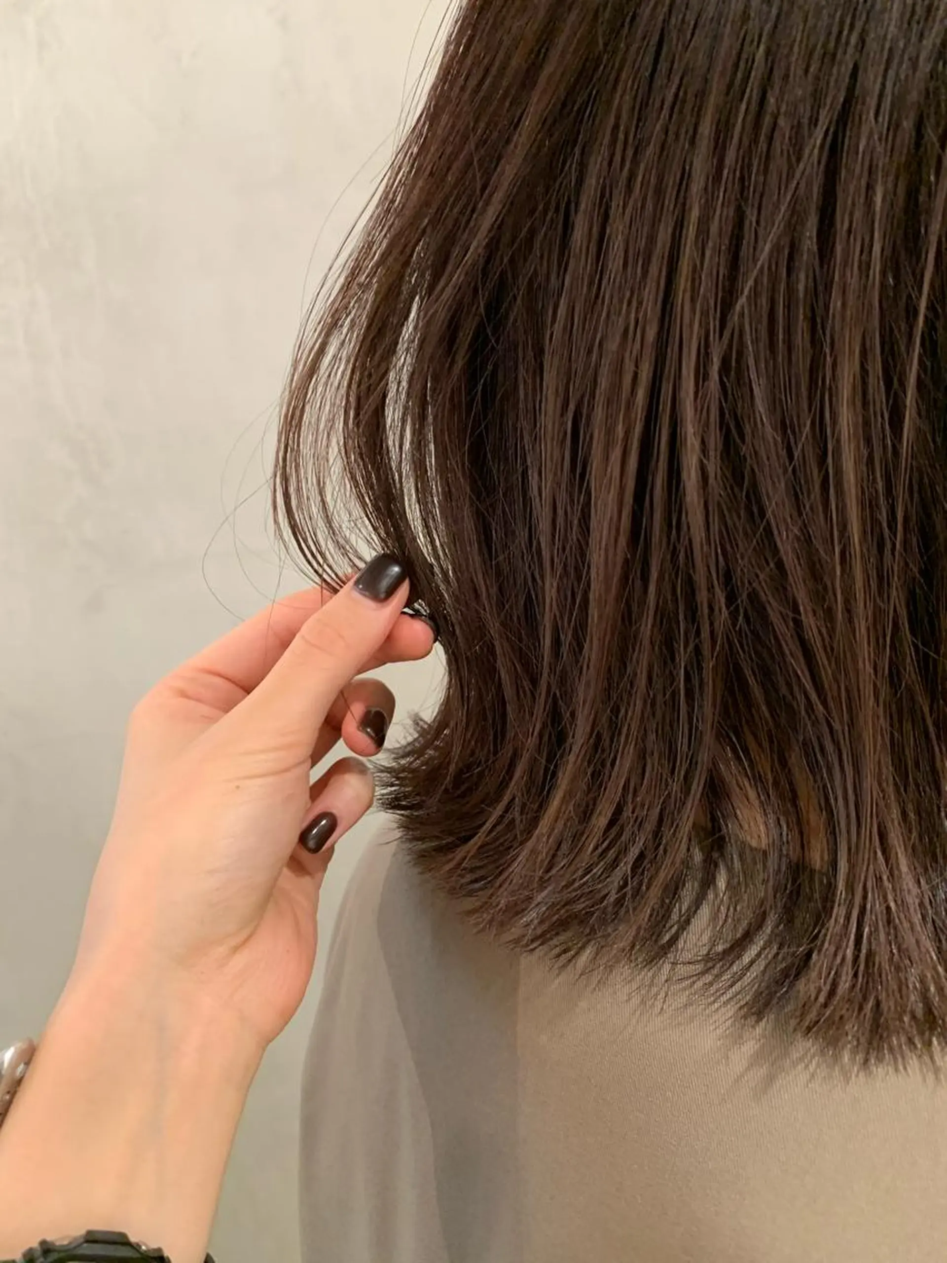 ミディアム カット ヘアカラー トリートメント アンニュイヘア🪽 ayumiのヘアスタイル