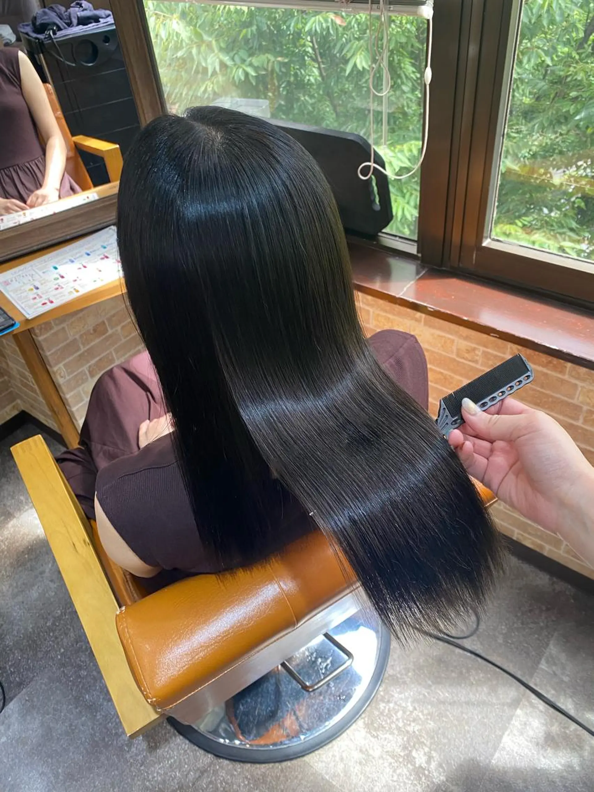 セミロング 髪質改善 🤍erikaのヘアスタイル
