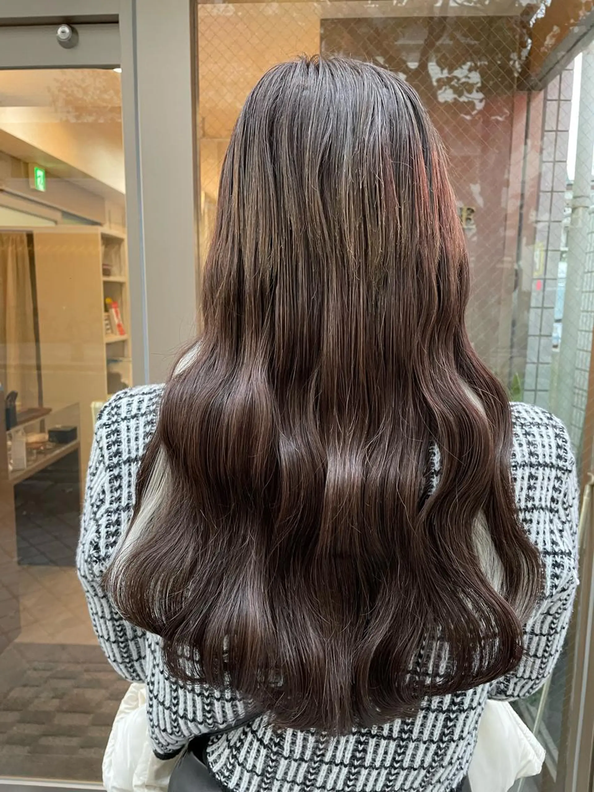 ミディアム ヘアアレンジ シールエクステ/束感 マツエク/マツパのヘアスタイル