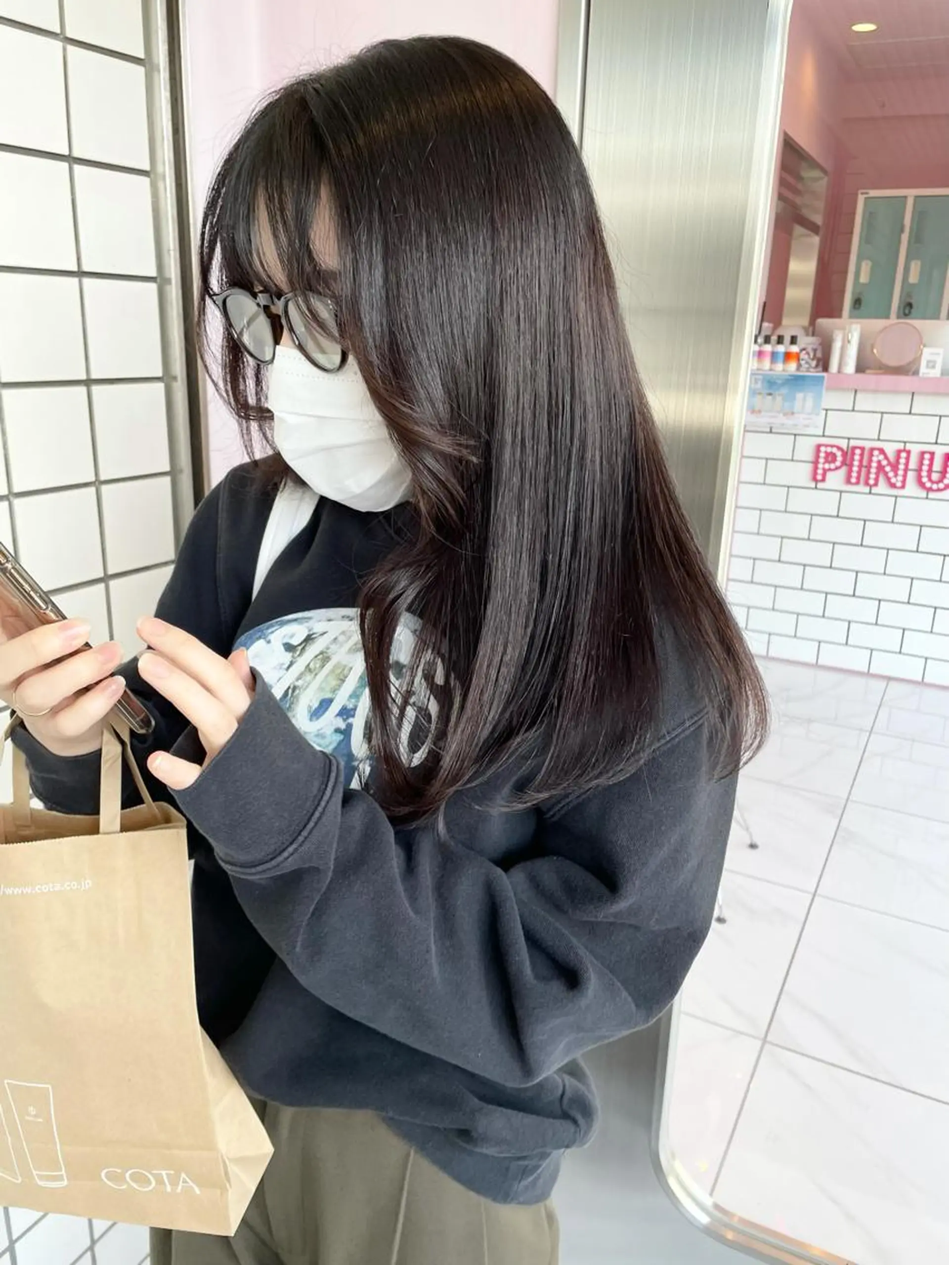 ロング カラー トリートメント 心斎橋/ブリーチ minamiのヘアスタイル