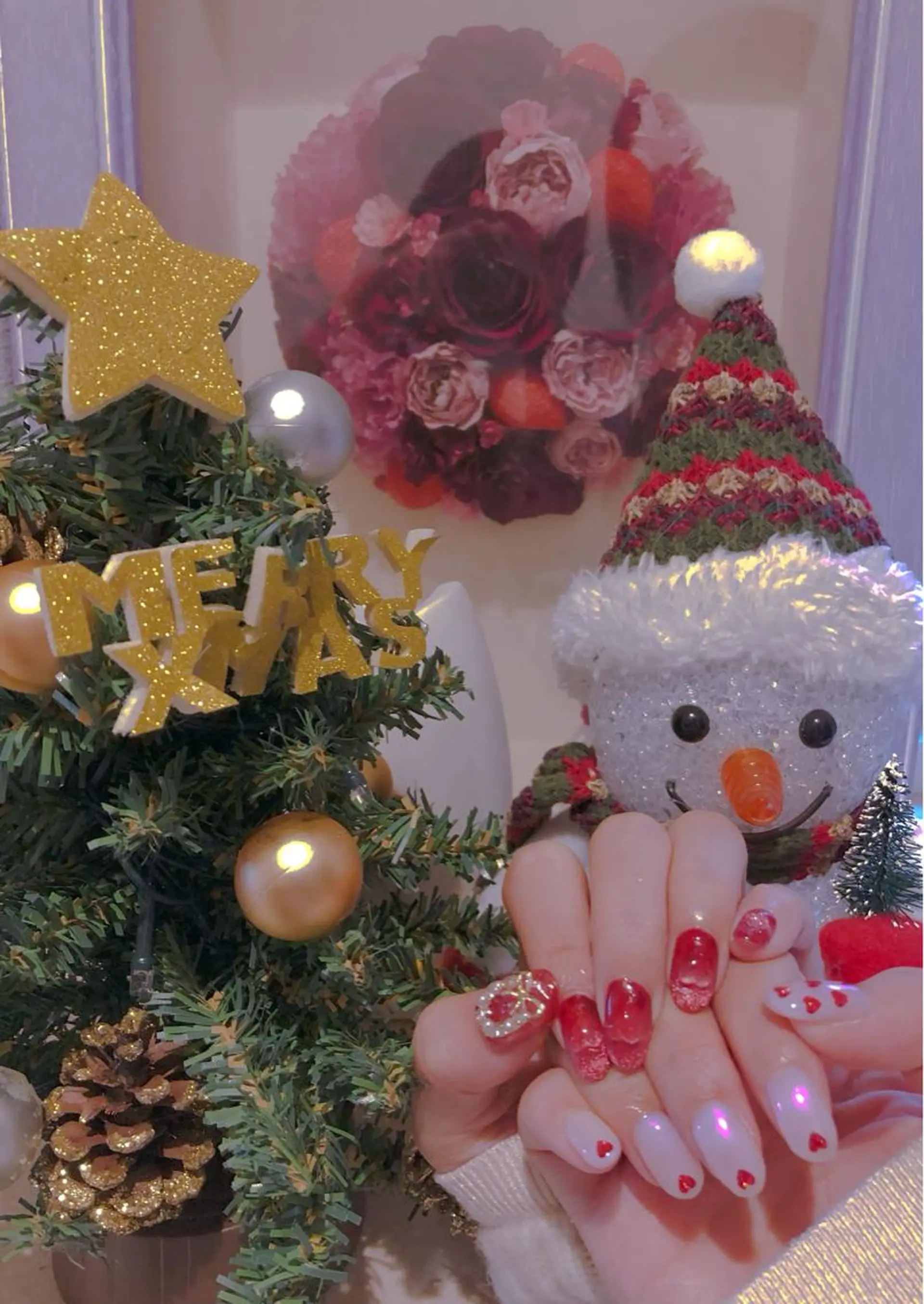 ネイル 💕🐰うさみみ🐰 💕猫と触れ合い✨のネイルデザイン