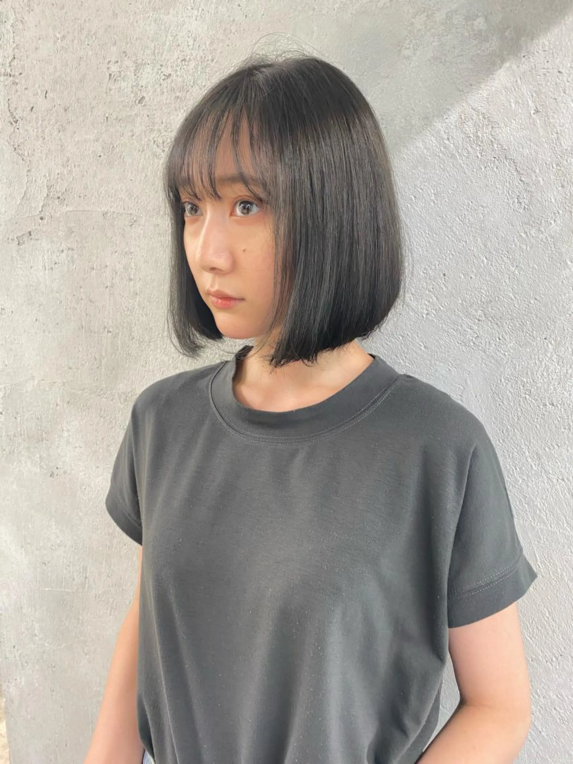 ショート カラー ブリーチ ブルーカラー ブルージュ ブリーチなしカラー ボブ カット ヘアカラー トリートメント シェアサロン　salowin所属・✨ブリーチなし透明感 カラー🥇ユースケのヘアスタイル