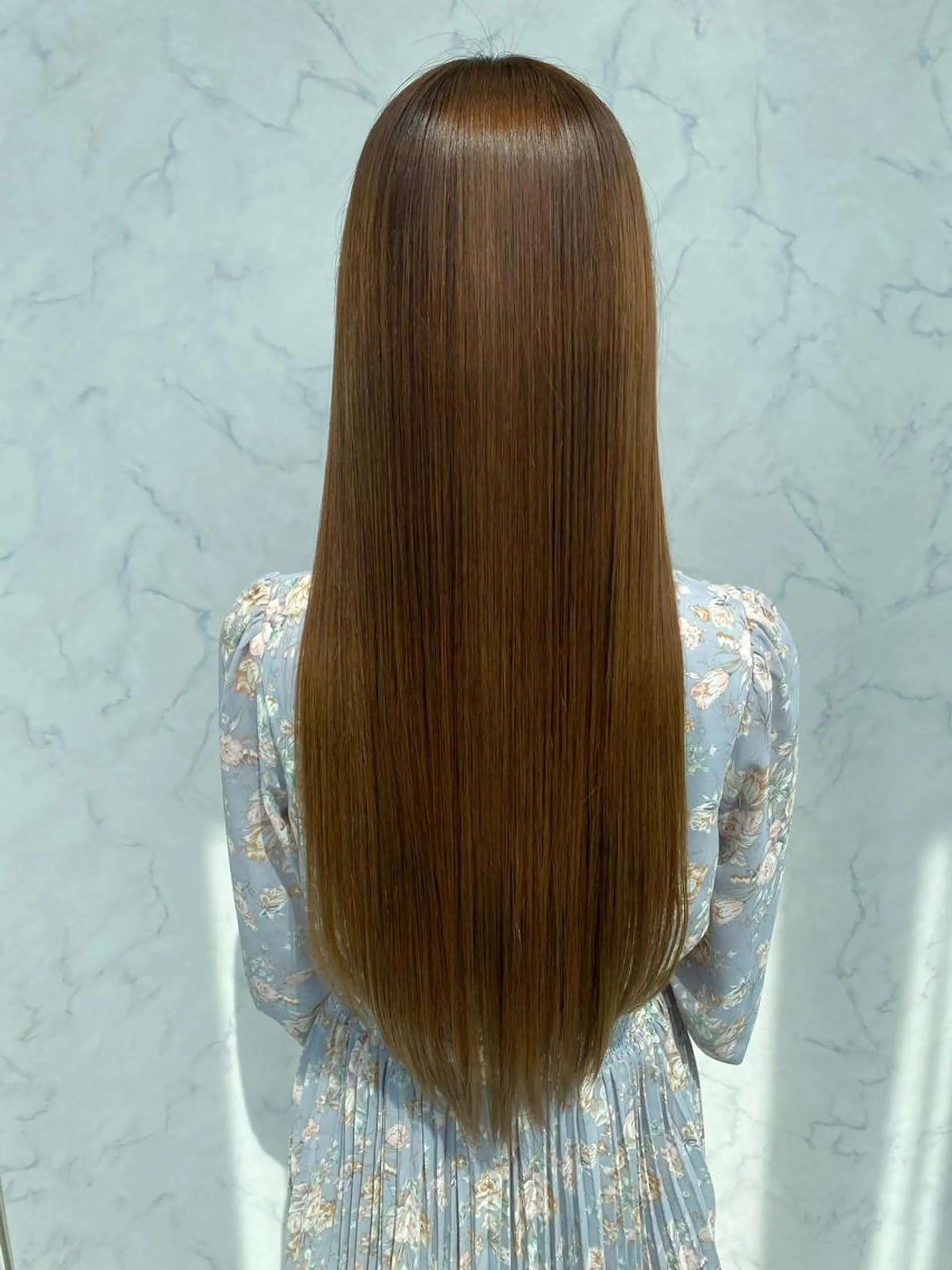 ロング 🔸縮毛矯正/髪質 改善カラー石崎🔸のヘアスタイル