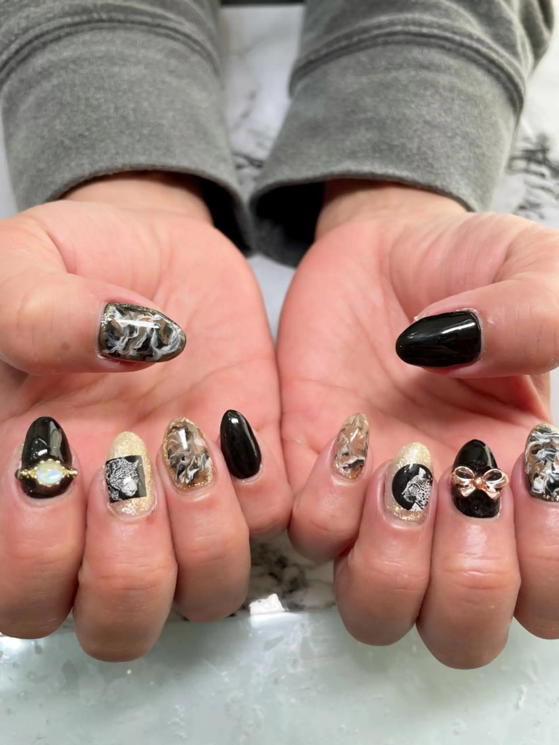ネイル アートネイル ハンドネイル oki nailのネイルデザイン
