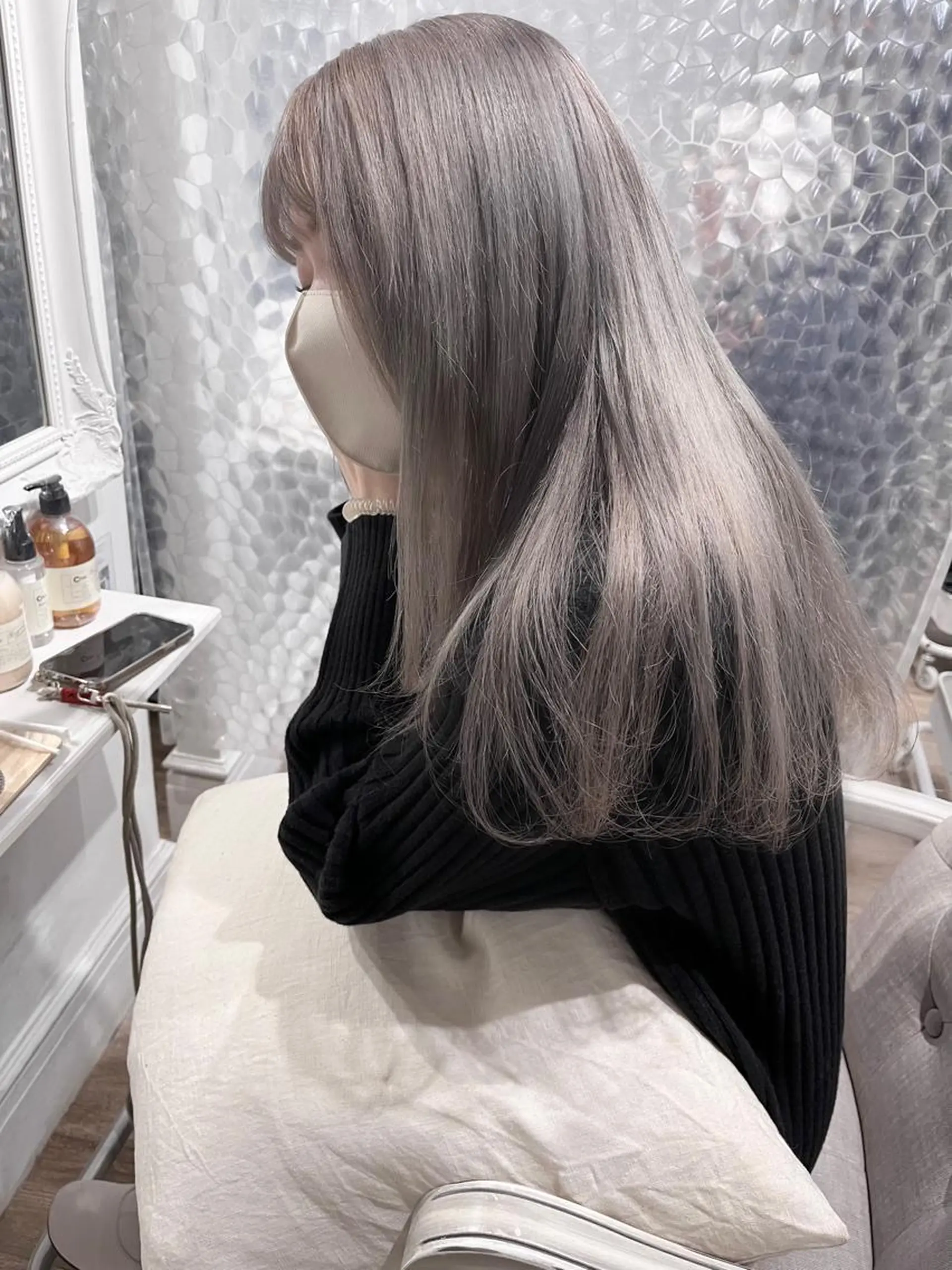 カラー ヘアカラー トリートメント KAYLEE ayanoのヘアスタイル