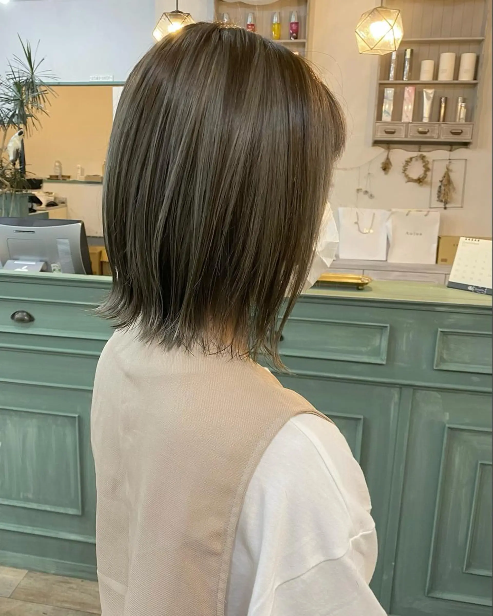 ミディアム Nicoru*所属・園田 綾佳のヘアスタイル