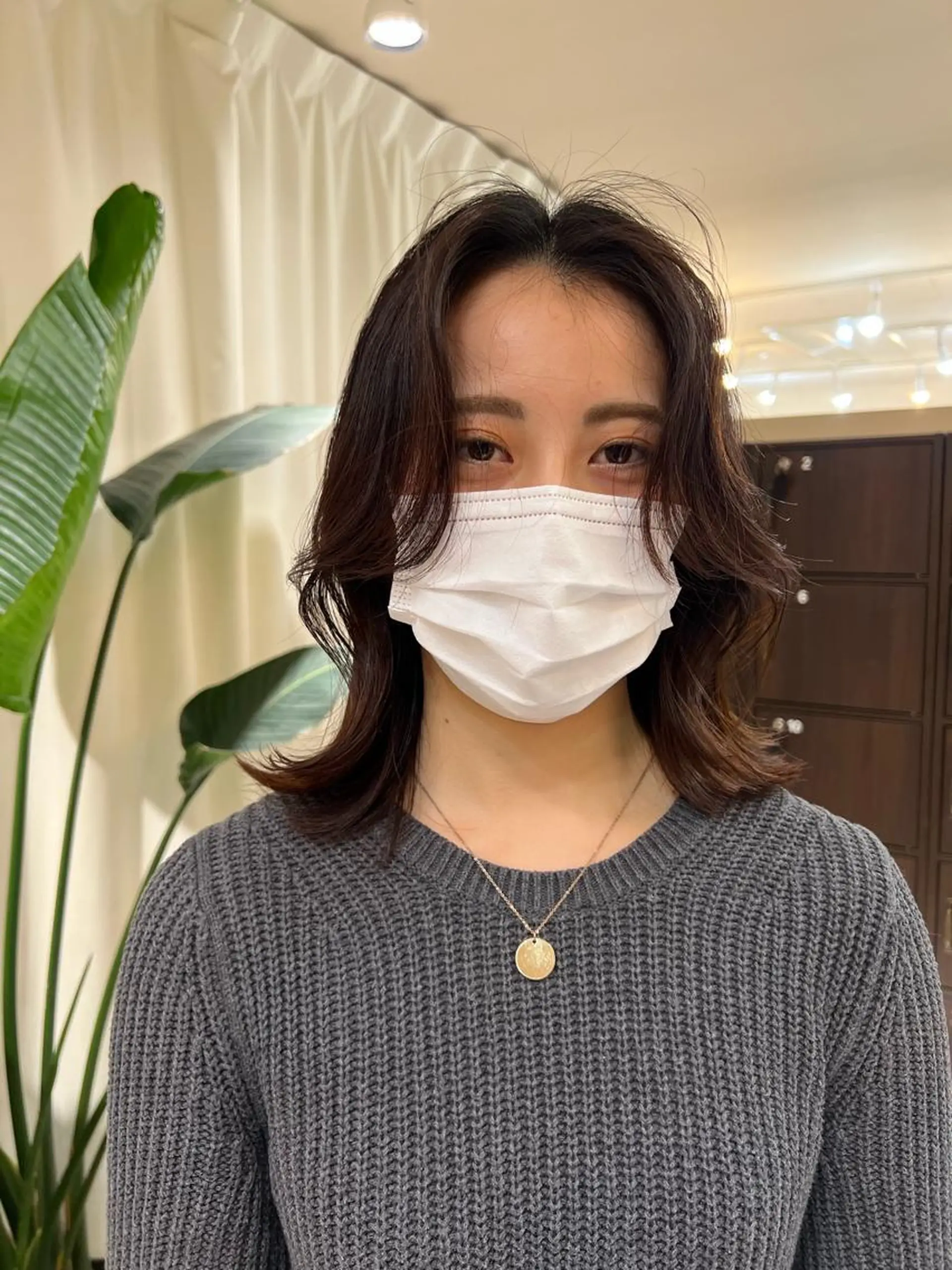 ミディアム 【韓国風くびれヘア】 joule小木曽輝のヘアスタイル