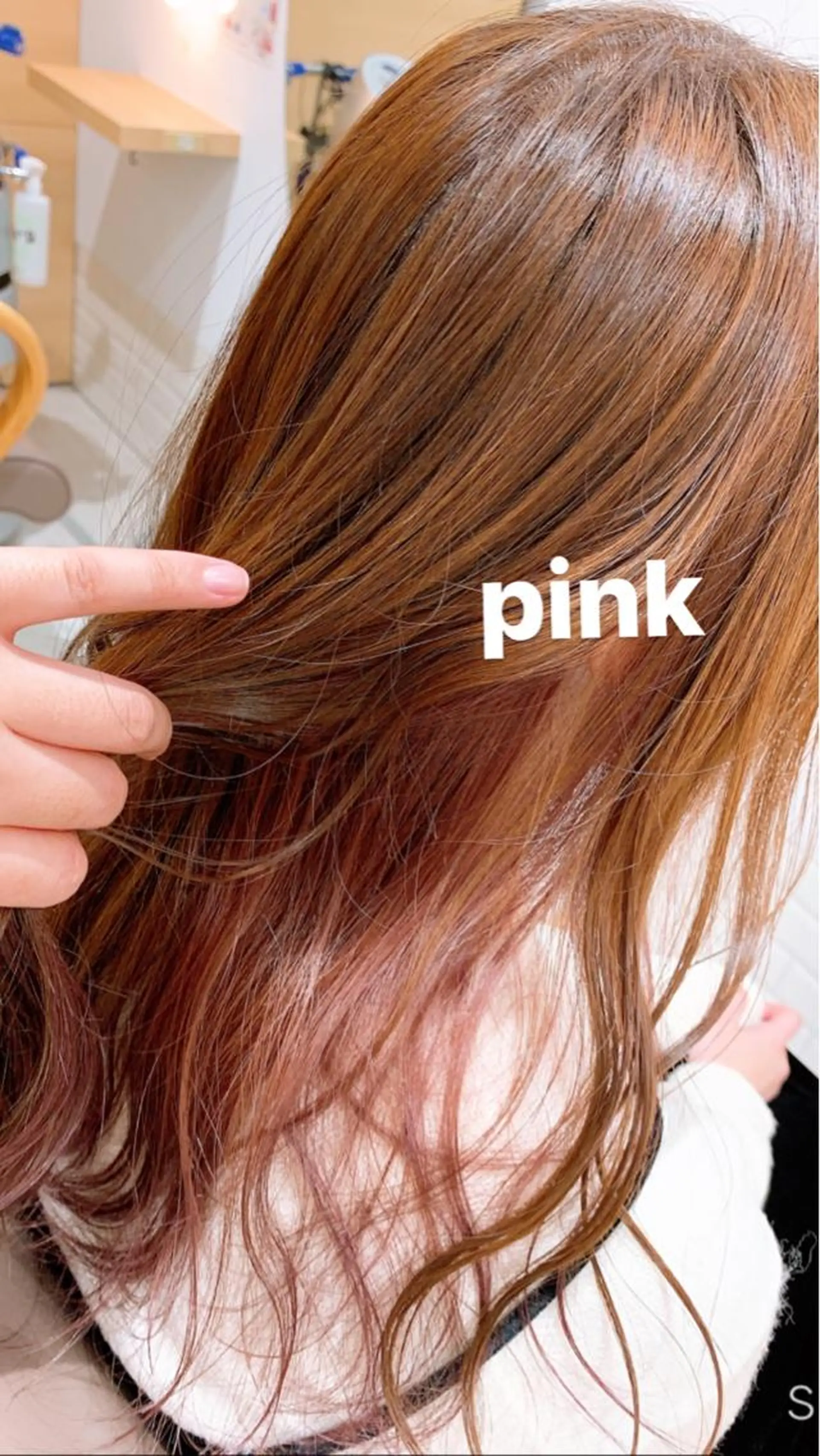 ロング カラー ピンクカラー 山下恋佳/矢場町/ ブリーチ/ショートのヘアスタイル
