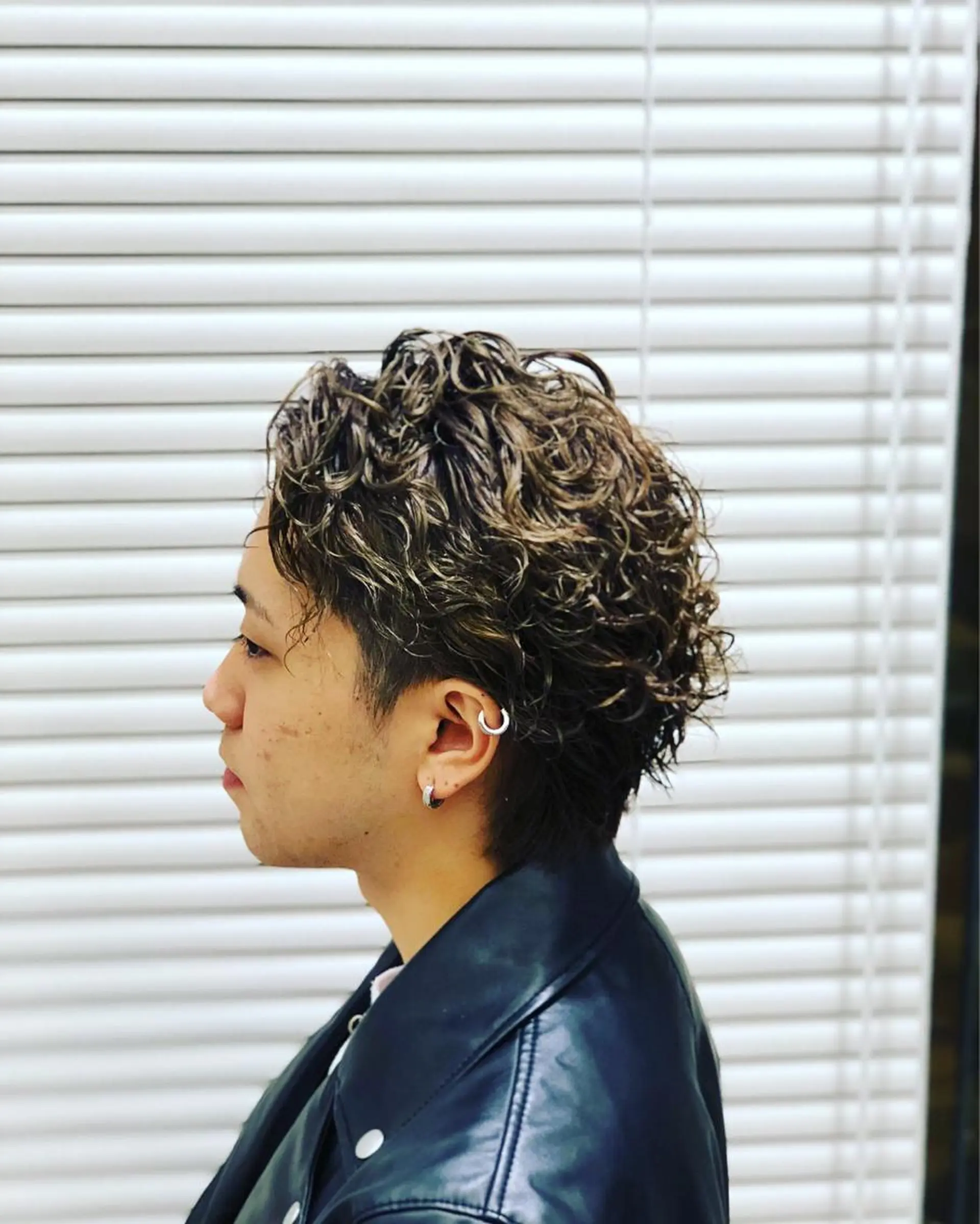 ショート アッシュ 横浜/反町フジサキ ハヤトメンズ特化のヘアスタイル