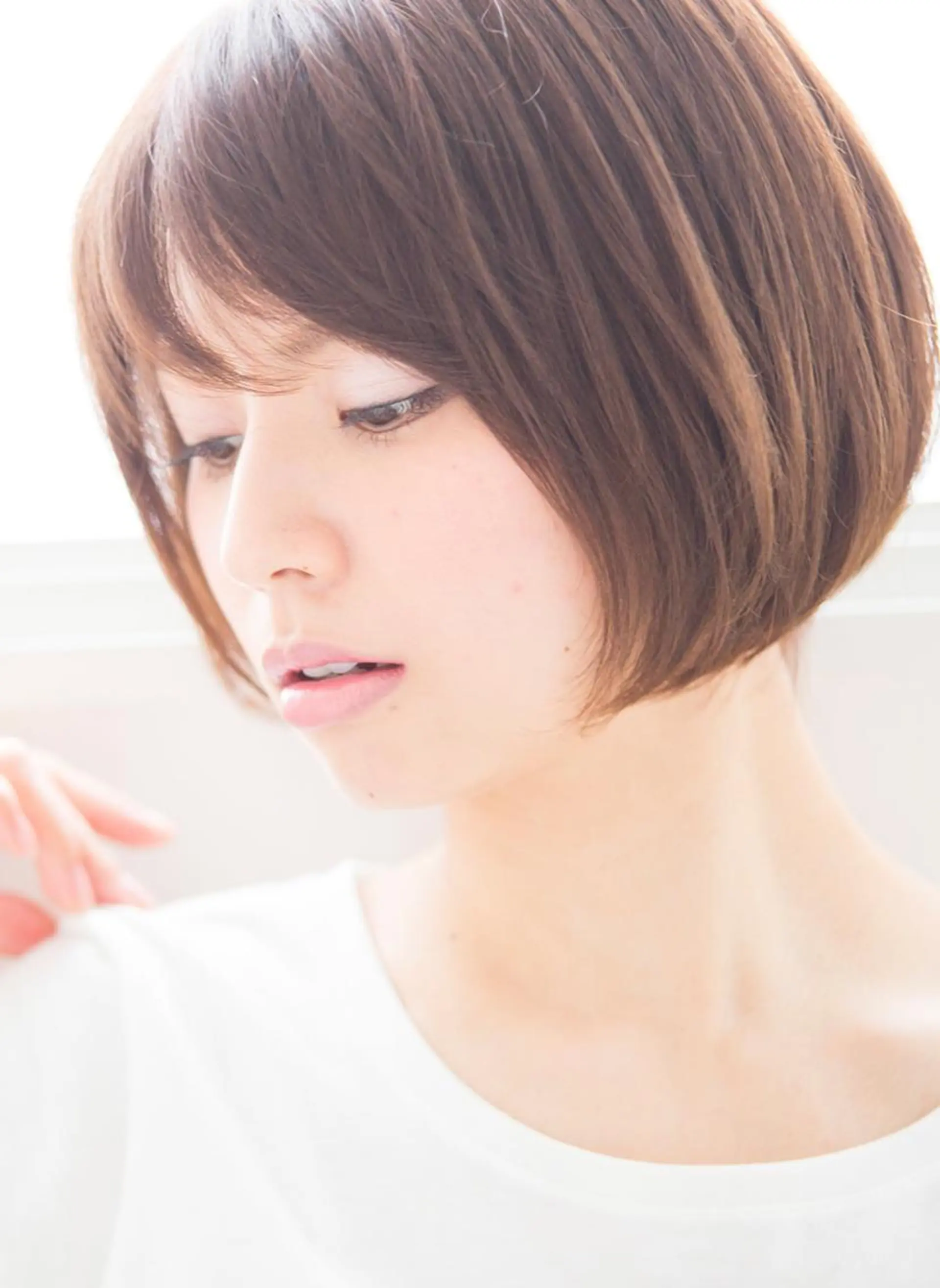 ショート カット ヘアカラー 『髪ドラ』縮毛矯正！ ナオシ トレス富雄店のヘアスタイル