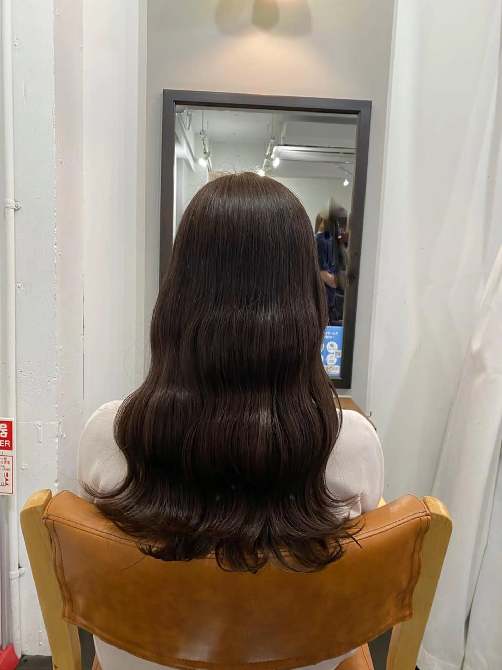 ロング カット ヘアカラー トリートメント 艶カラー✨️髪質改善 名駅みゆのヘアスタイル