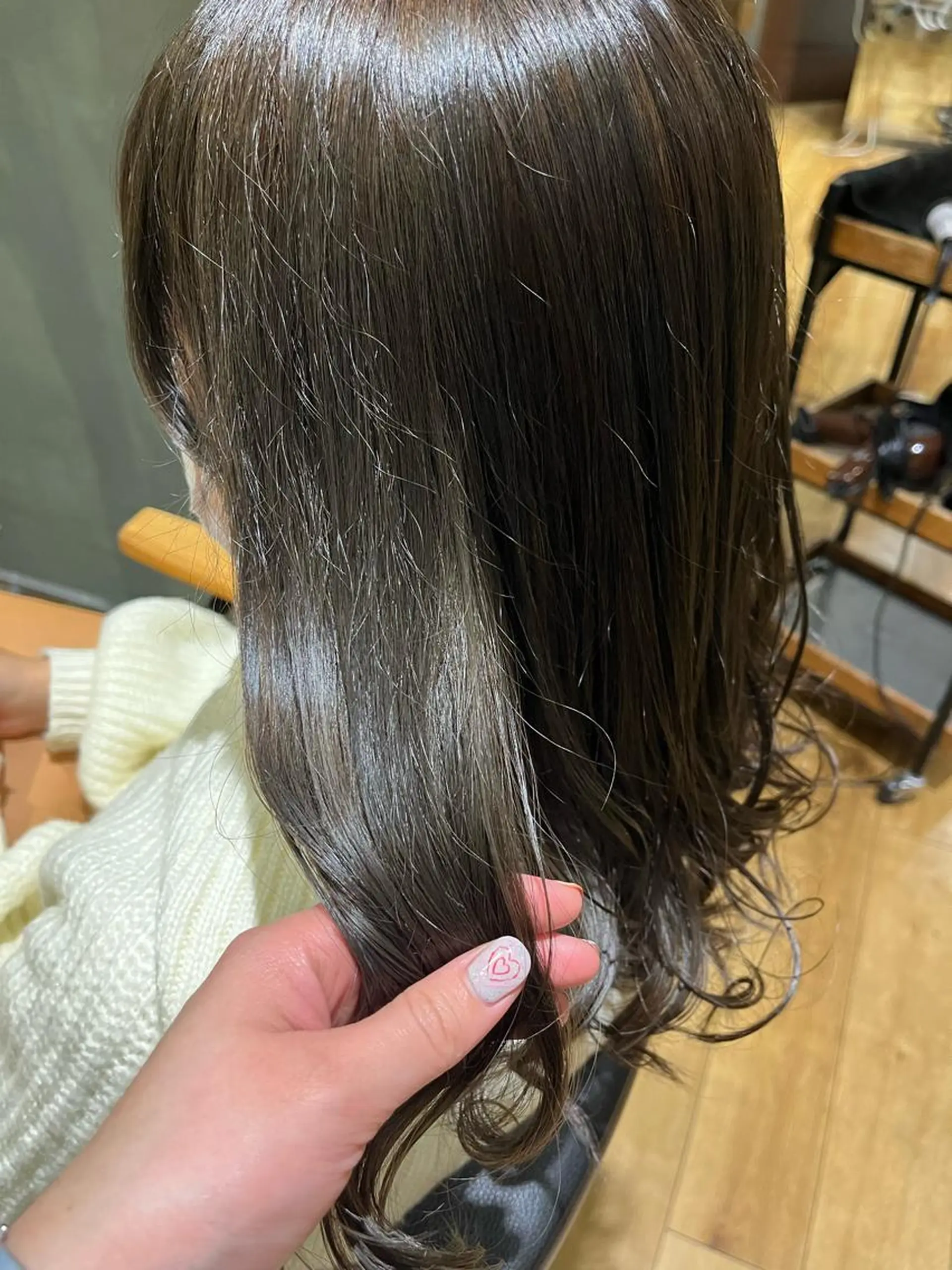 カラー ブリーチ 透明感カラー ブリーチなしカラー ✿ すずかのヘアスタイル