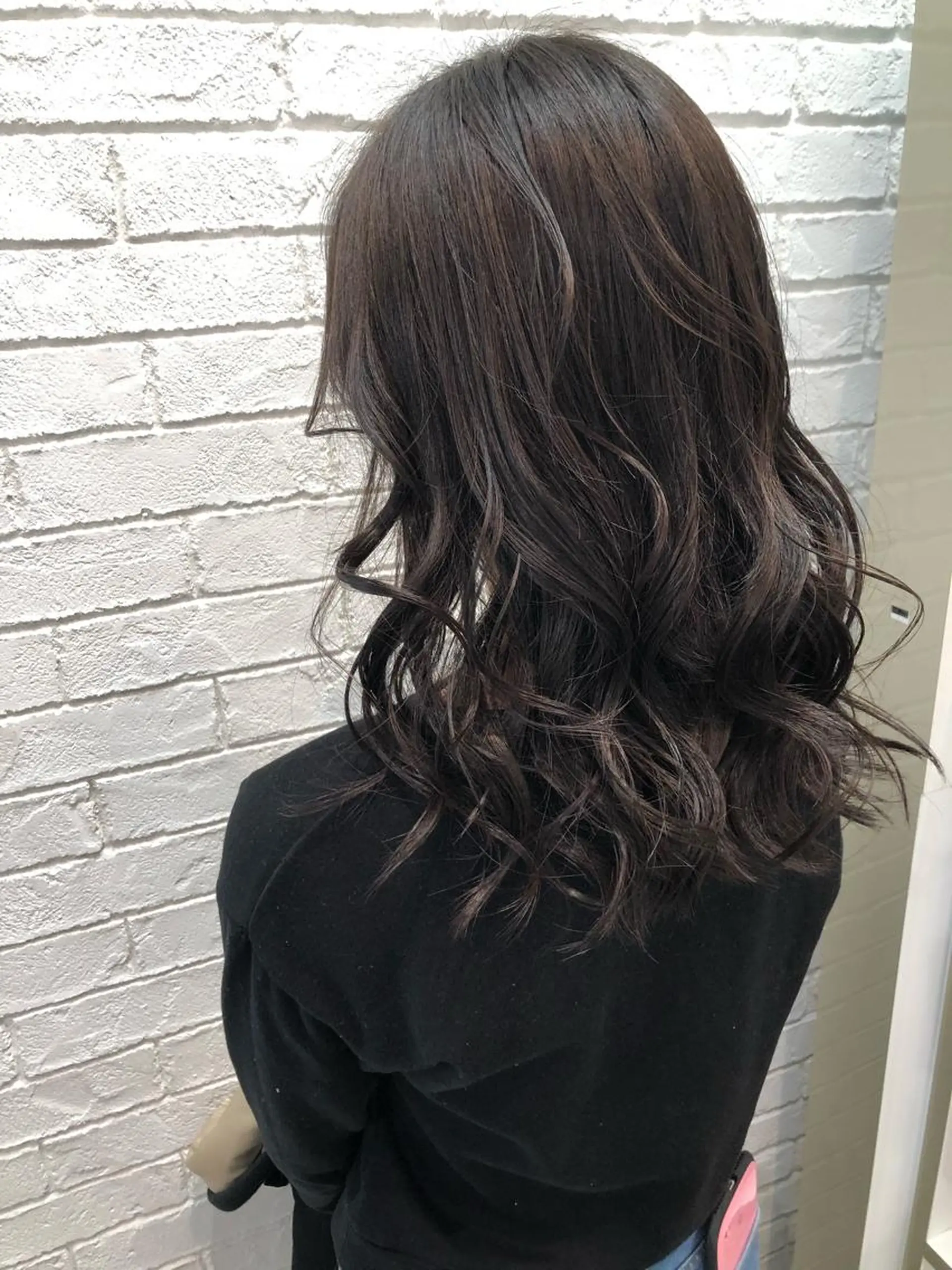 ロング カラー グレージュ t.a.g所属・韓国レイヤー×艶髪 ハイトーンRyukiのヘアスタイル