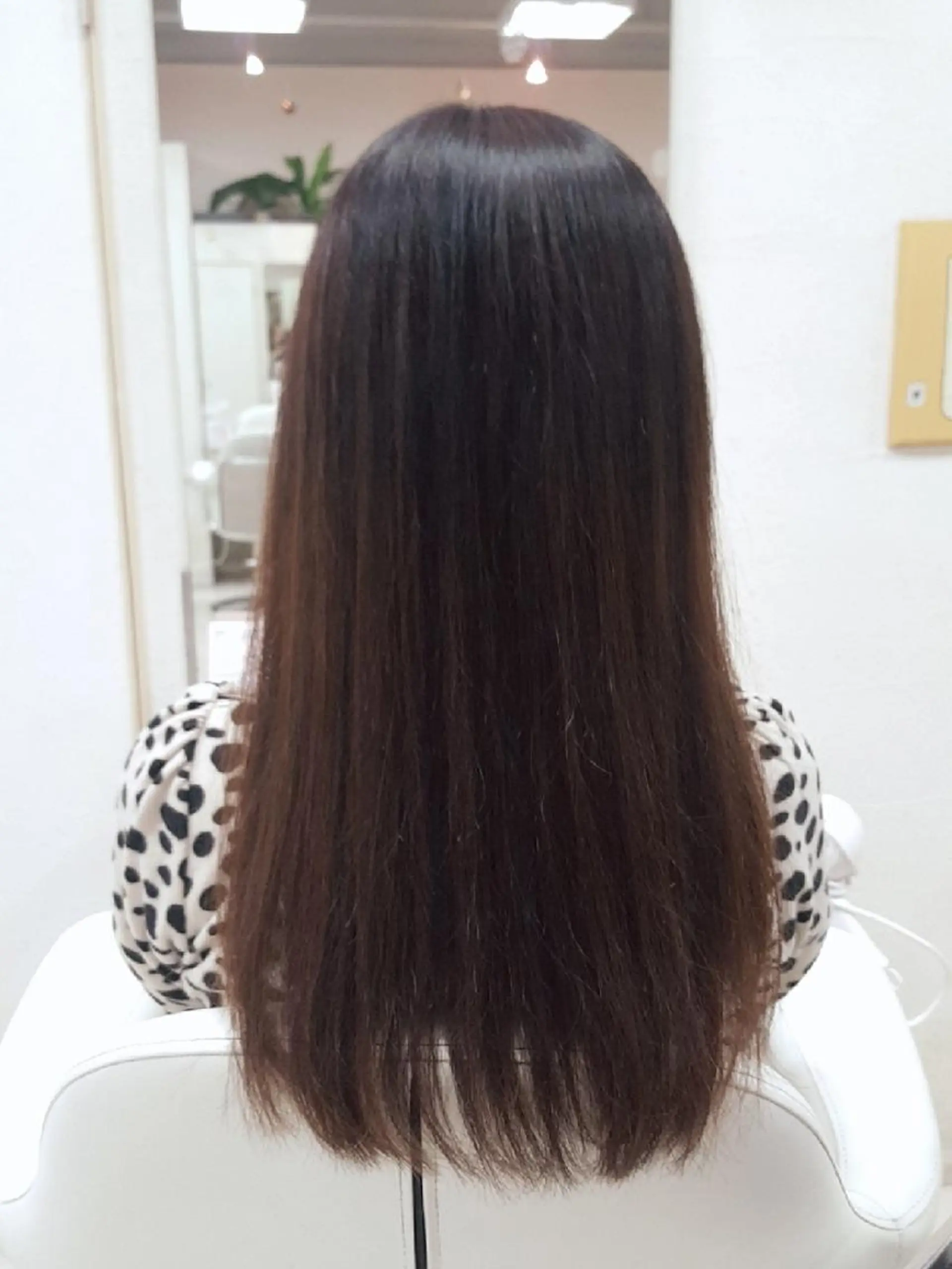 ロング カット トリートメント 菊地 美憂のヘアスタイル