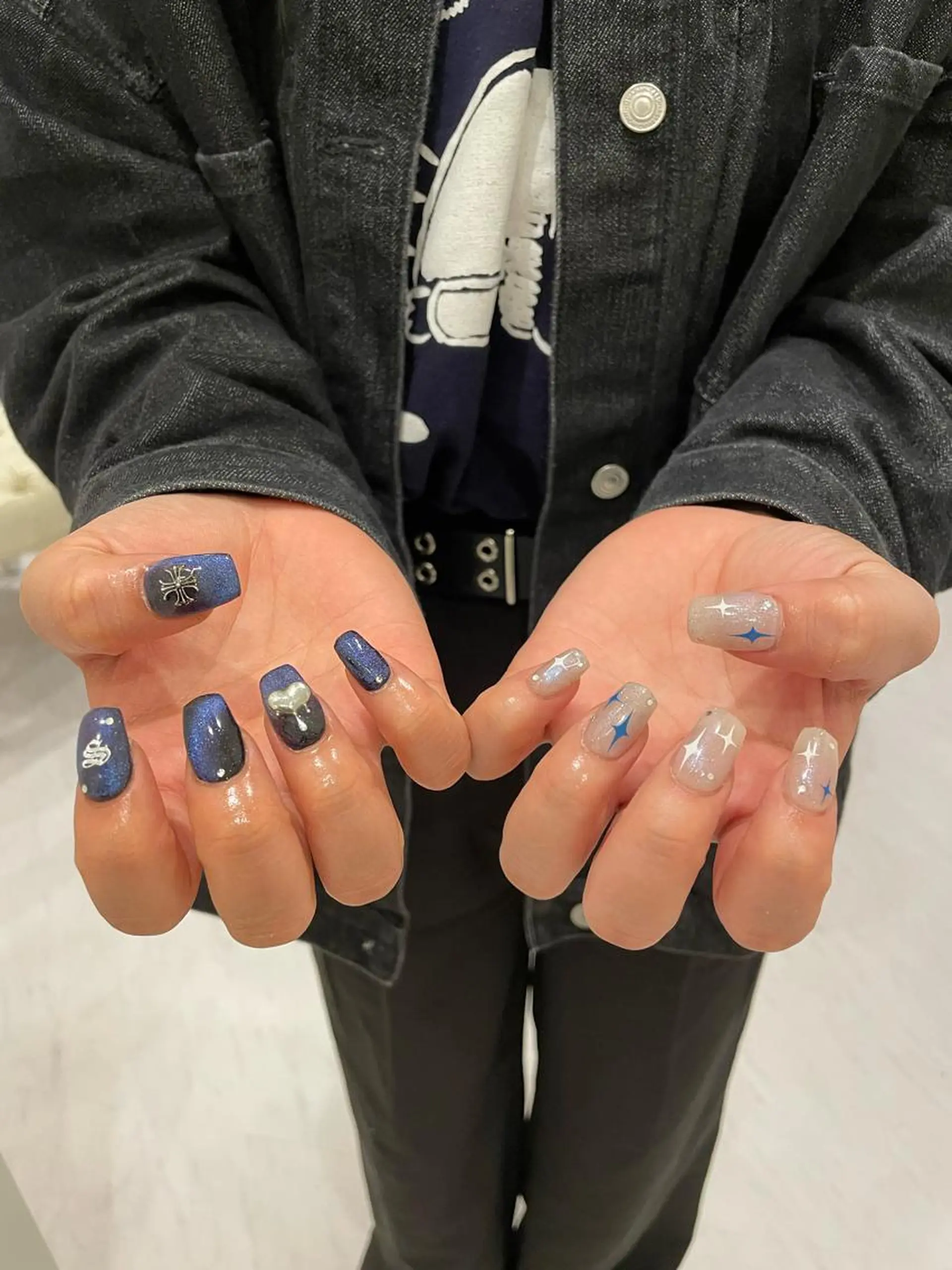 ネイル 束感まつ毛/ネイル/ LED♥KIRARAのマツエク・マツパデザイン