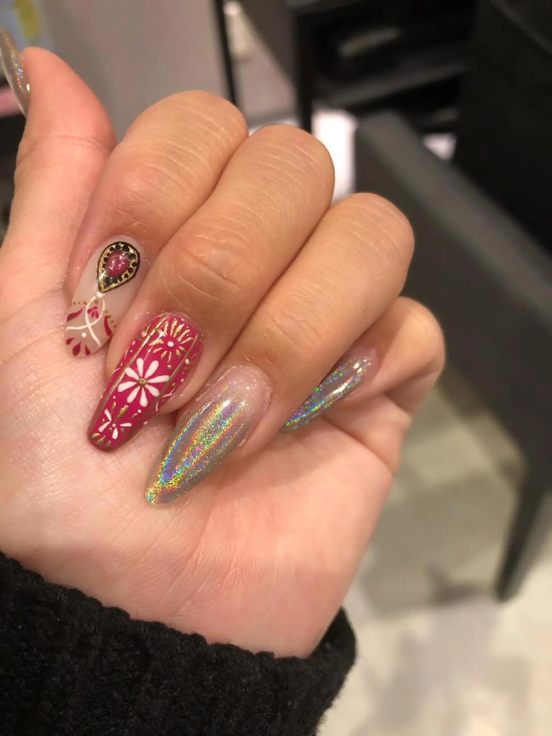 ネイル アートネイル グラデーション ハンドネイル ハンドケア 💎ビューティサロン 湘南 RIRAN💎のネイルデザイン