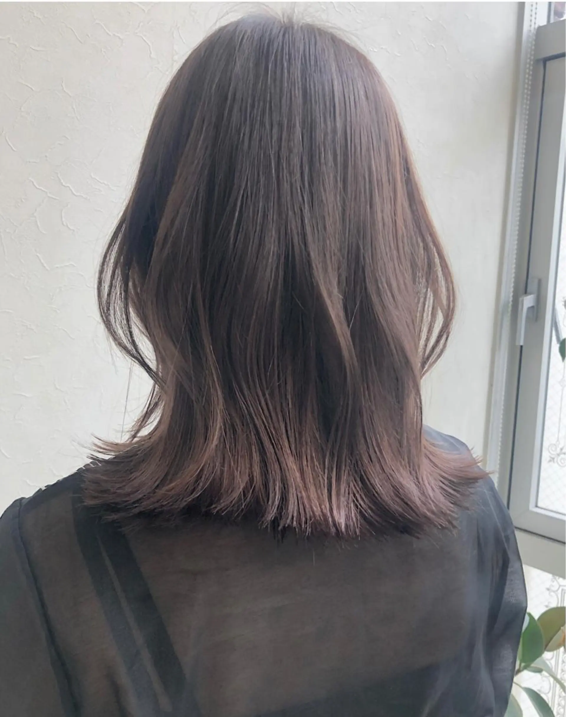 ミディアム カラー nakahara madokaのヘアスタイル
