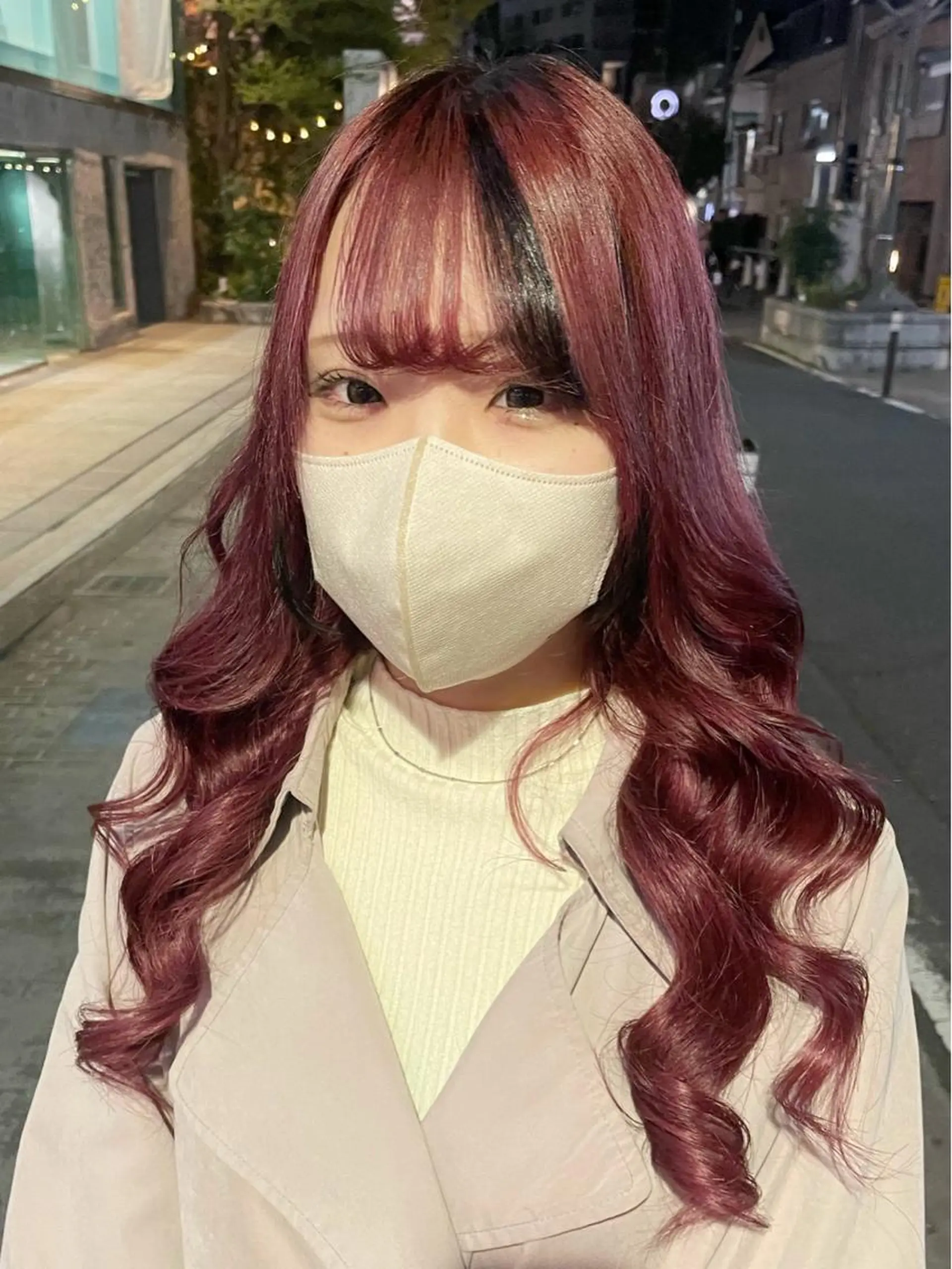 セミロング カラー ヘアアレンジ エクステ カット ヘアカラー トリートメント エクステ ヘアセット 柔らかカラー/ レイヤーYUTO🧋のヘアスタイル