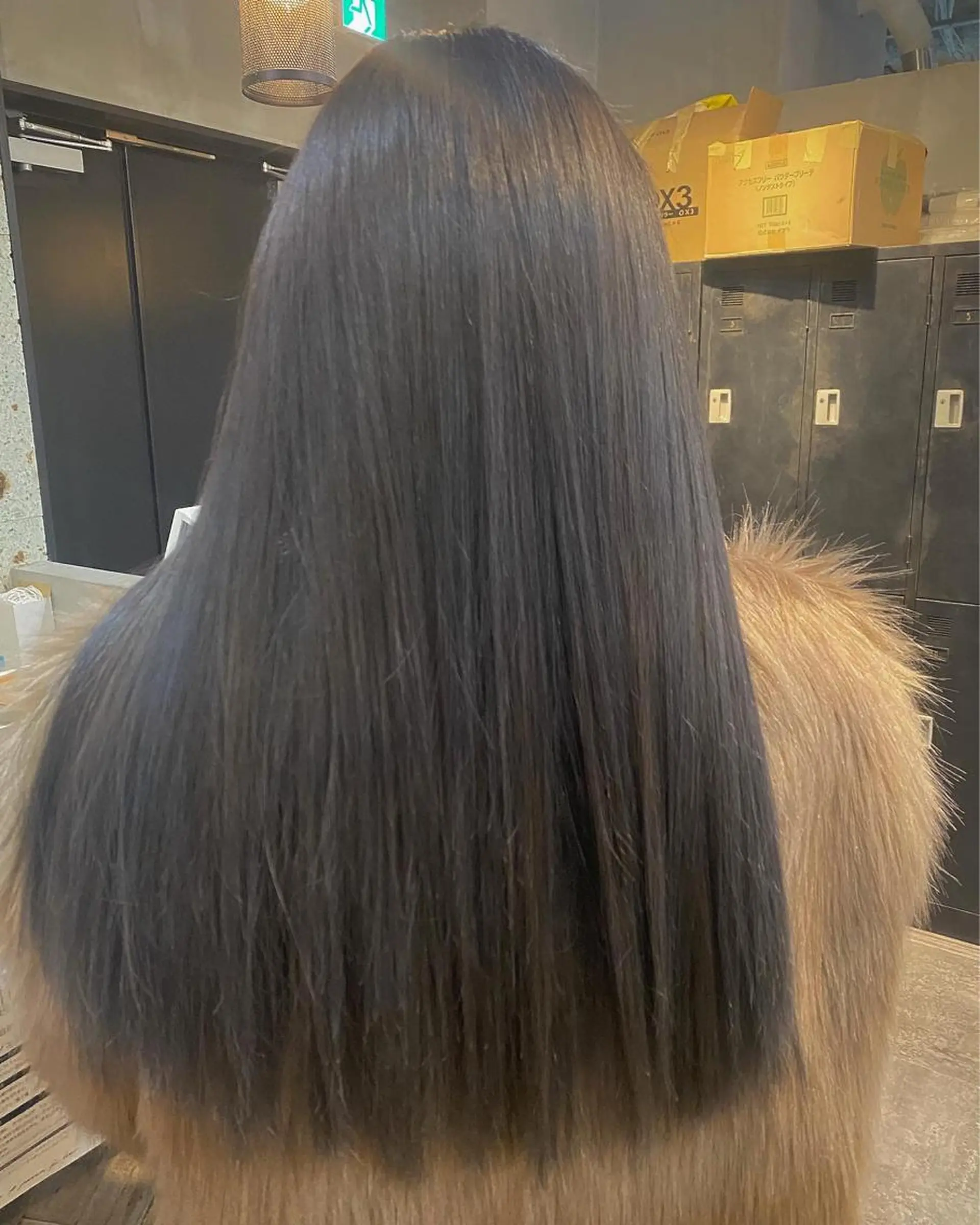 ロング ヘアカラー トリートメント sail所属・sail ミウのヘアスタイル