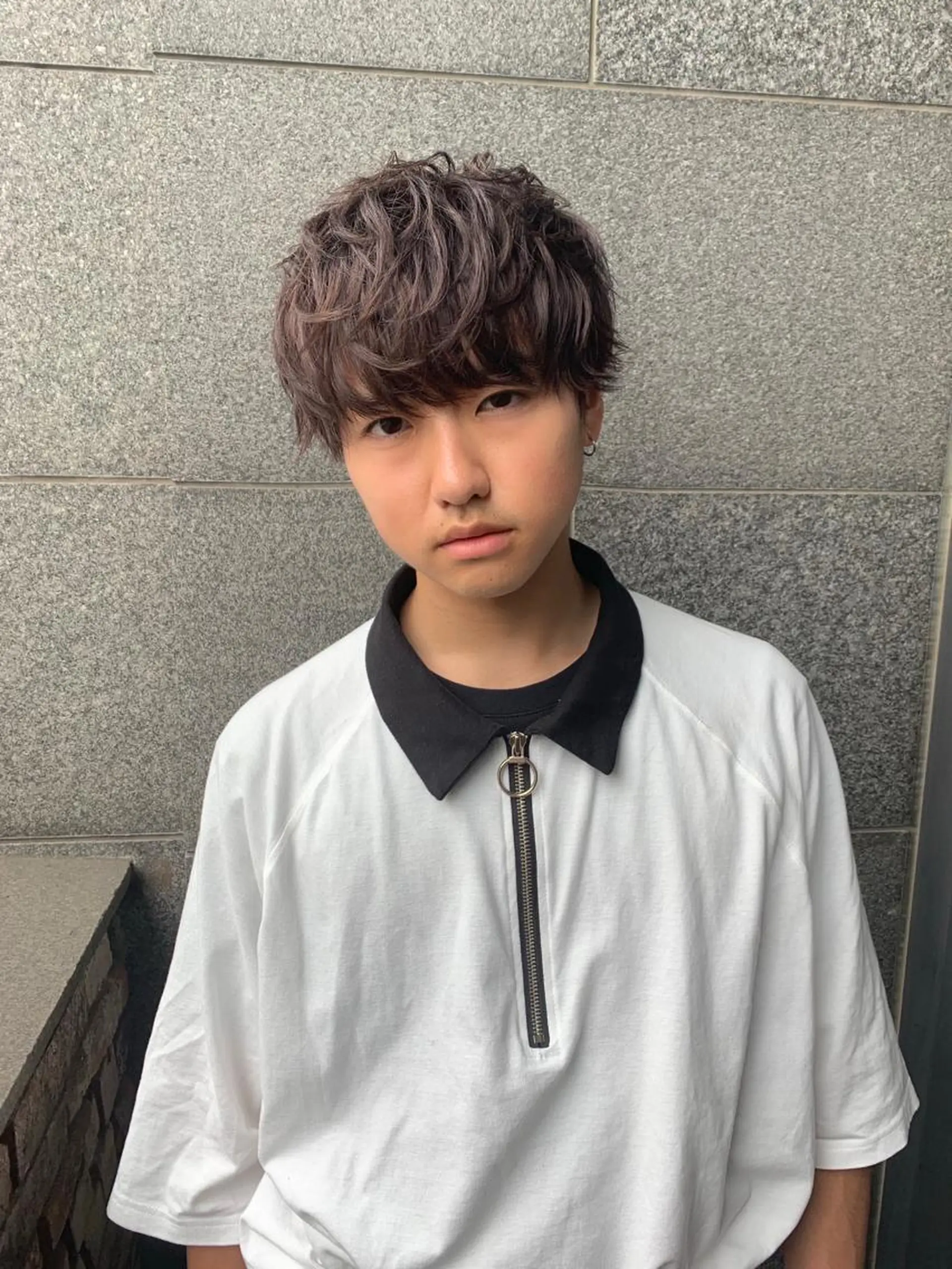 ショート カラー パーマ メンズ メンズ特化👨 細谷碧海のヘアスタイル