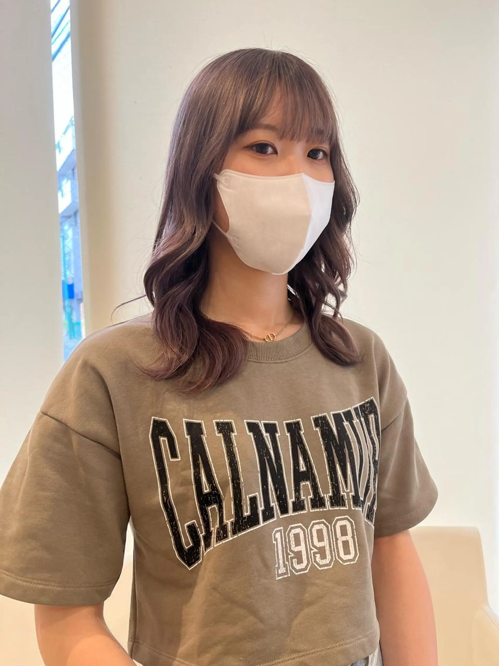 ミディアム カラー ヘアカラー トリートメント プルエクステ🦕⭐︎ /konomiのヘアスタイル
