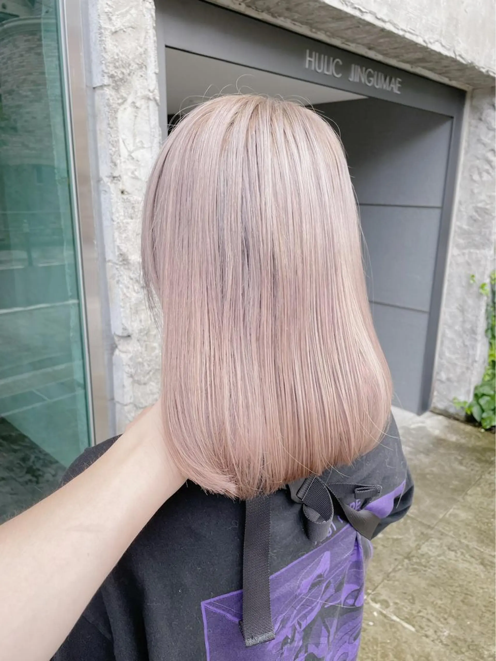 ミディアム カラー ヘアカラー トリートメント ヘアセット 🧸ミルクティー🧸 kousei🧸のヘアスタイル