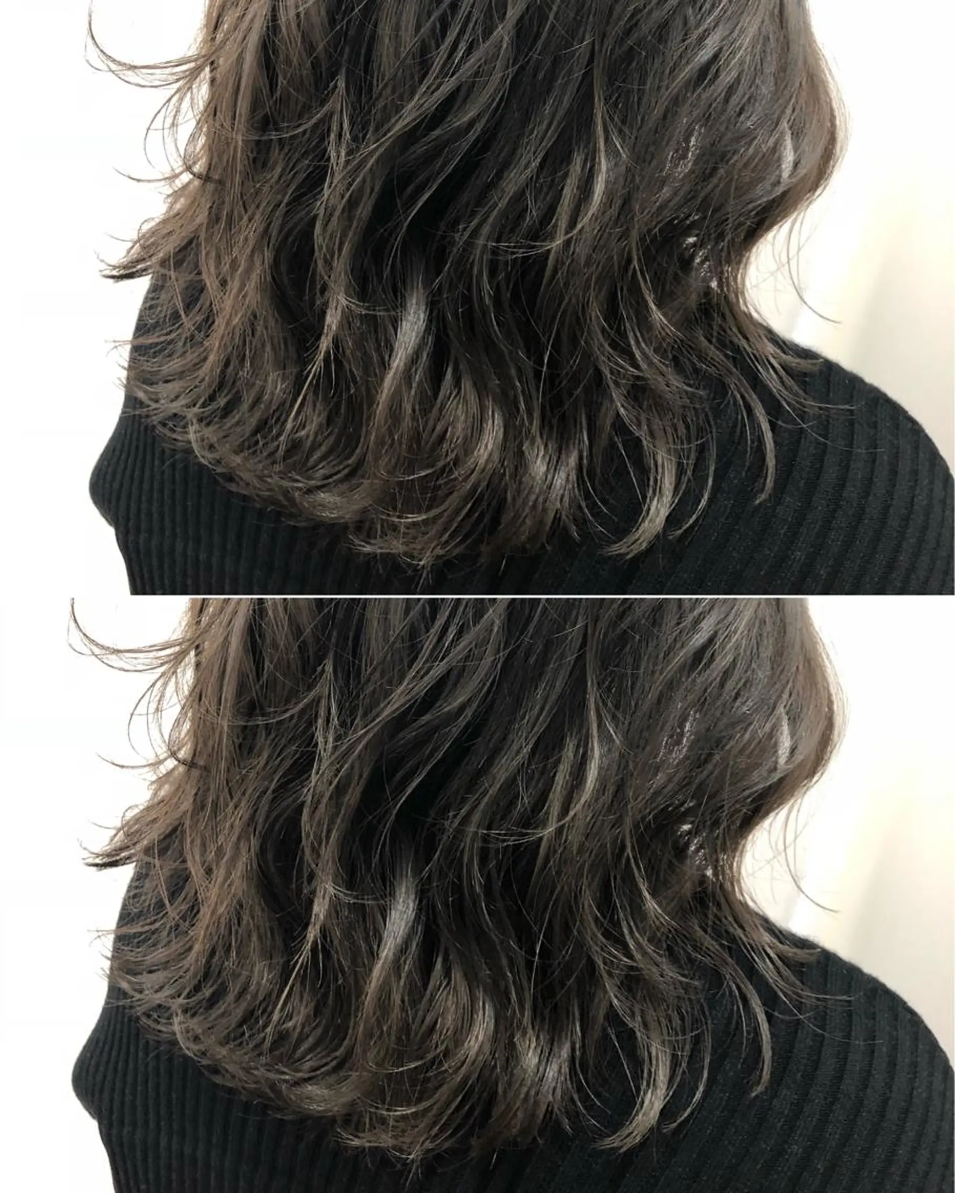 ミディアム カラー 井内 美沙のヘアスタイル
