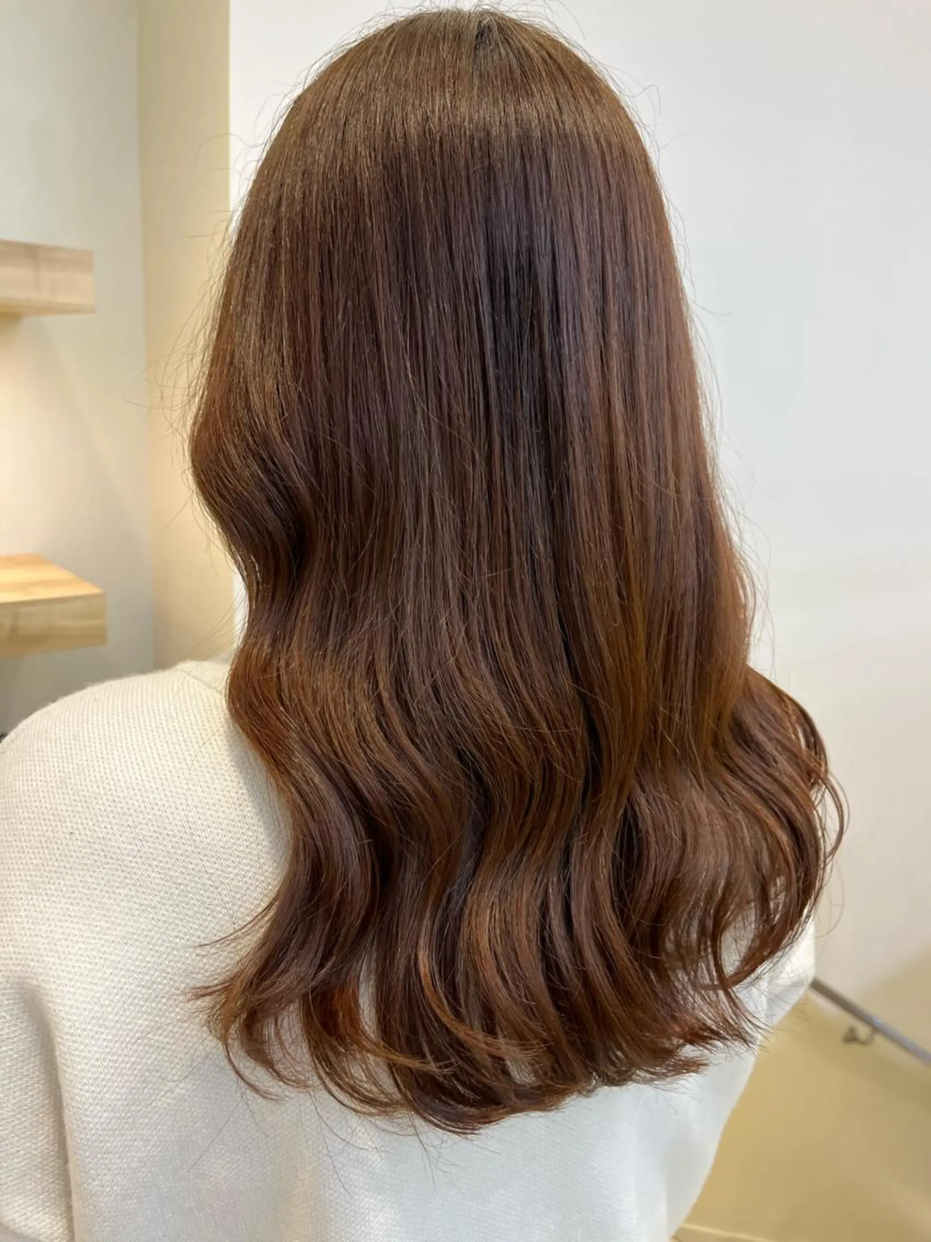 ロング カット トリートメント コテ巻き風パーマ🫧 麻尋のヘアスタイル