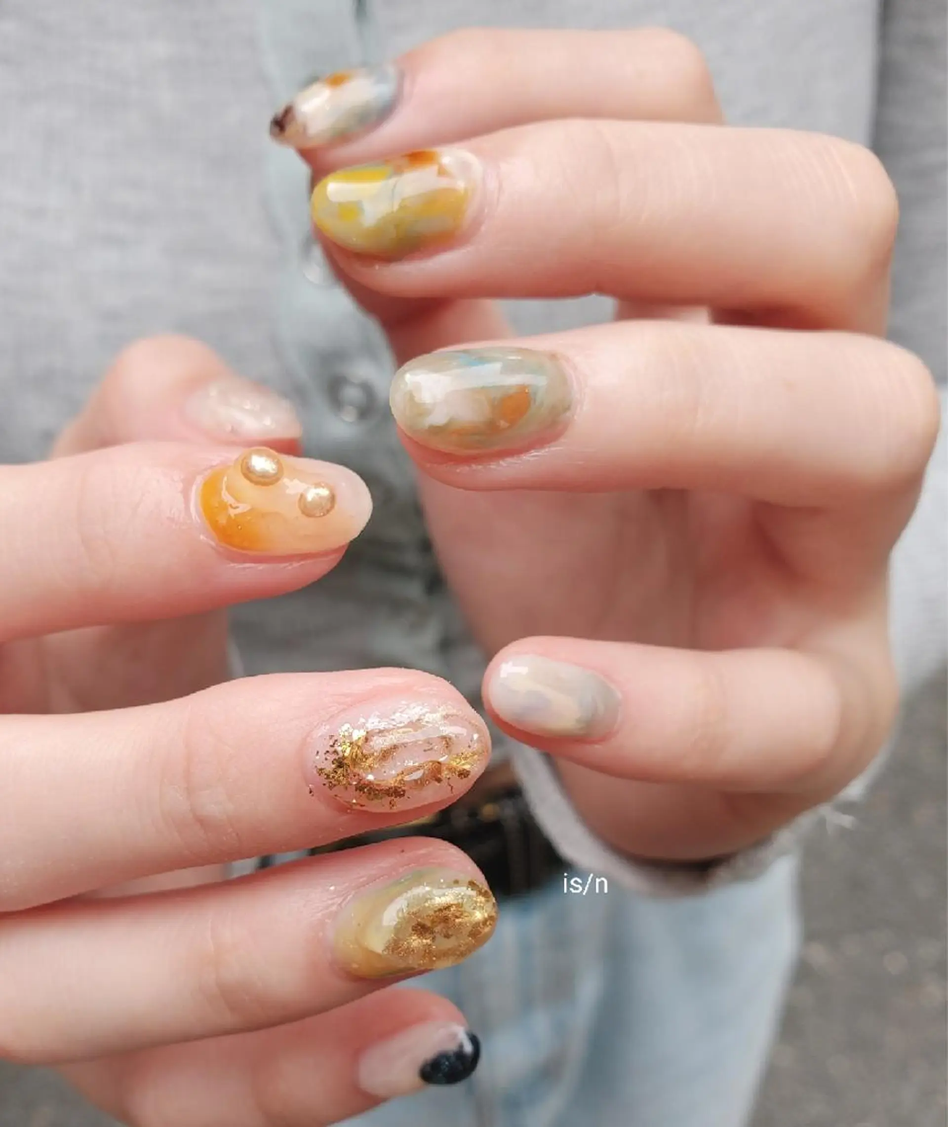 ネイル ハンドネイル 店長 佐藤のネイルデザイン