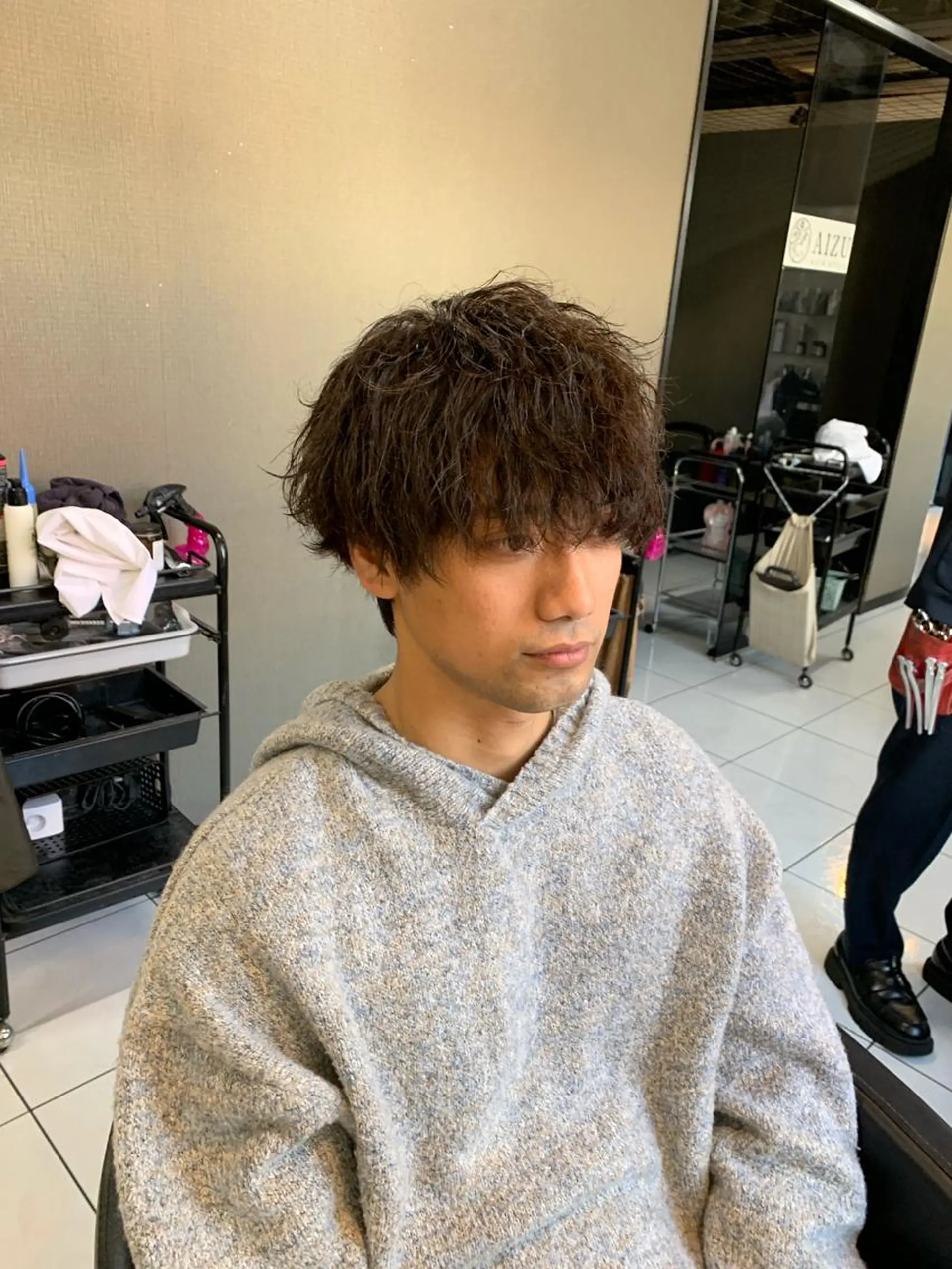 ショート カット パーマ 🔥メンズ特化🔥 佐藤桂崇のヘアスタイル