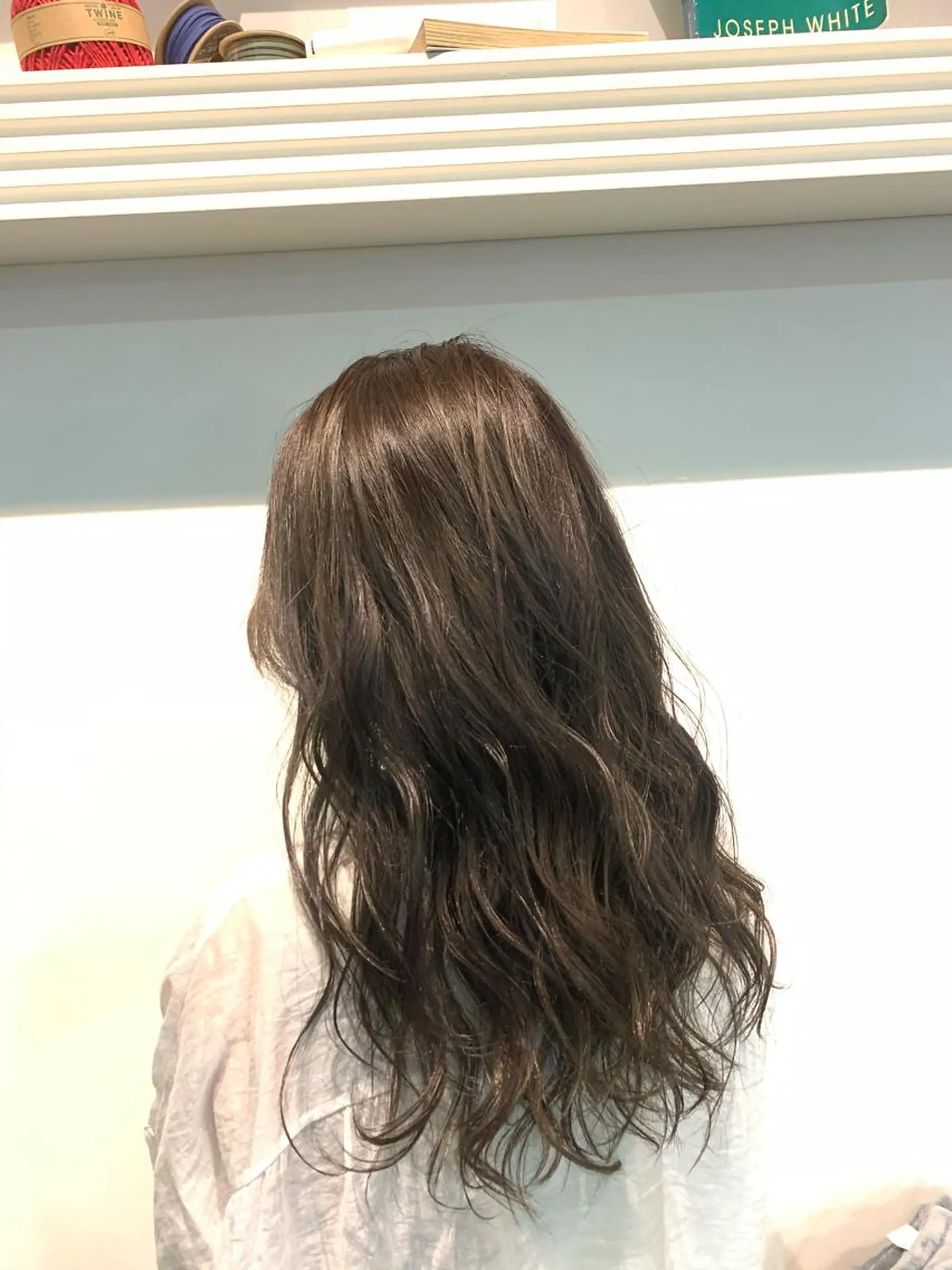 セミロング カット ヘアカラー トリートメント ヘッドスパ ヘアセット 山口 竣也のヘアスタイル