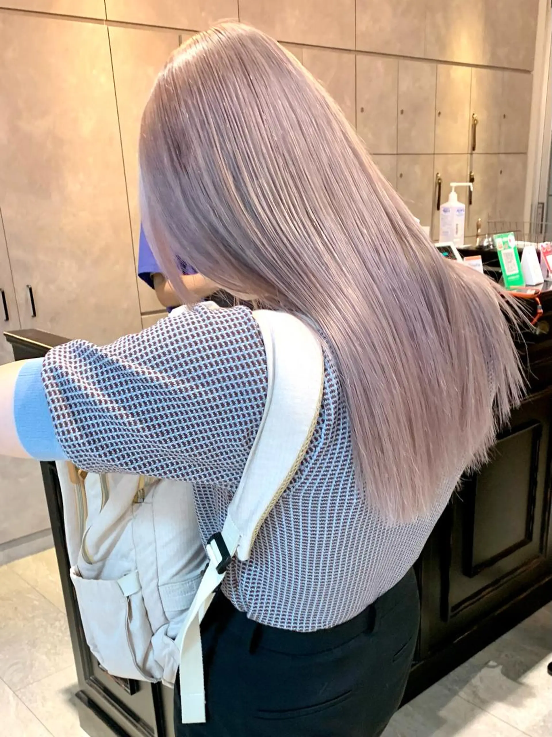 ロング カラー ヘアカラー トリートメント ヘアセット ハイトーン/美髪矯正 🍃大江拓実のヘアスタイル