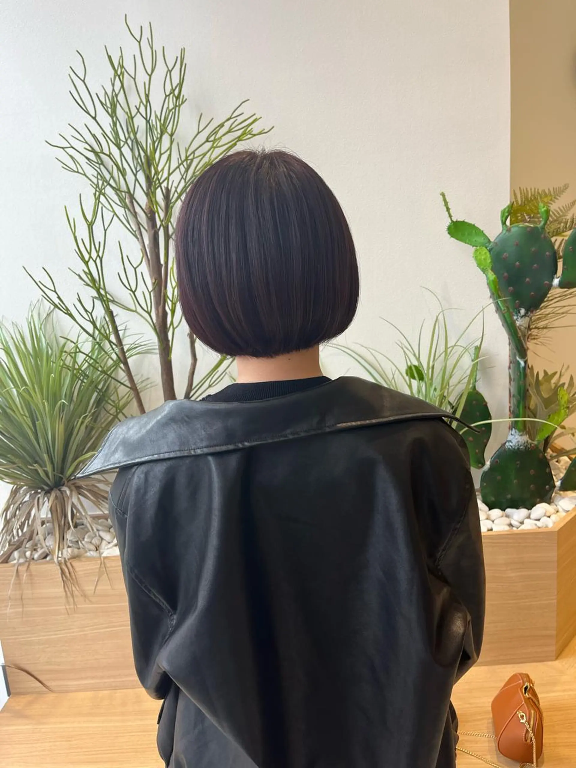カラー ニュアンスパーマ 曲がる縮毛矯正 爲石のヘアスタイル